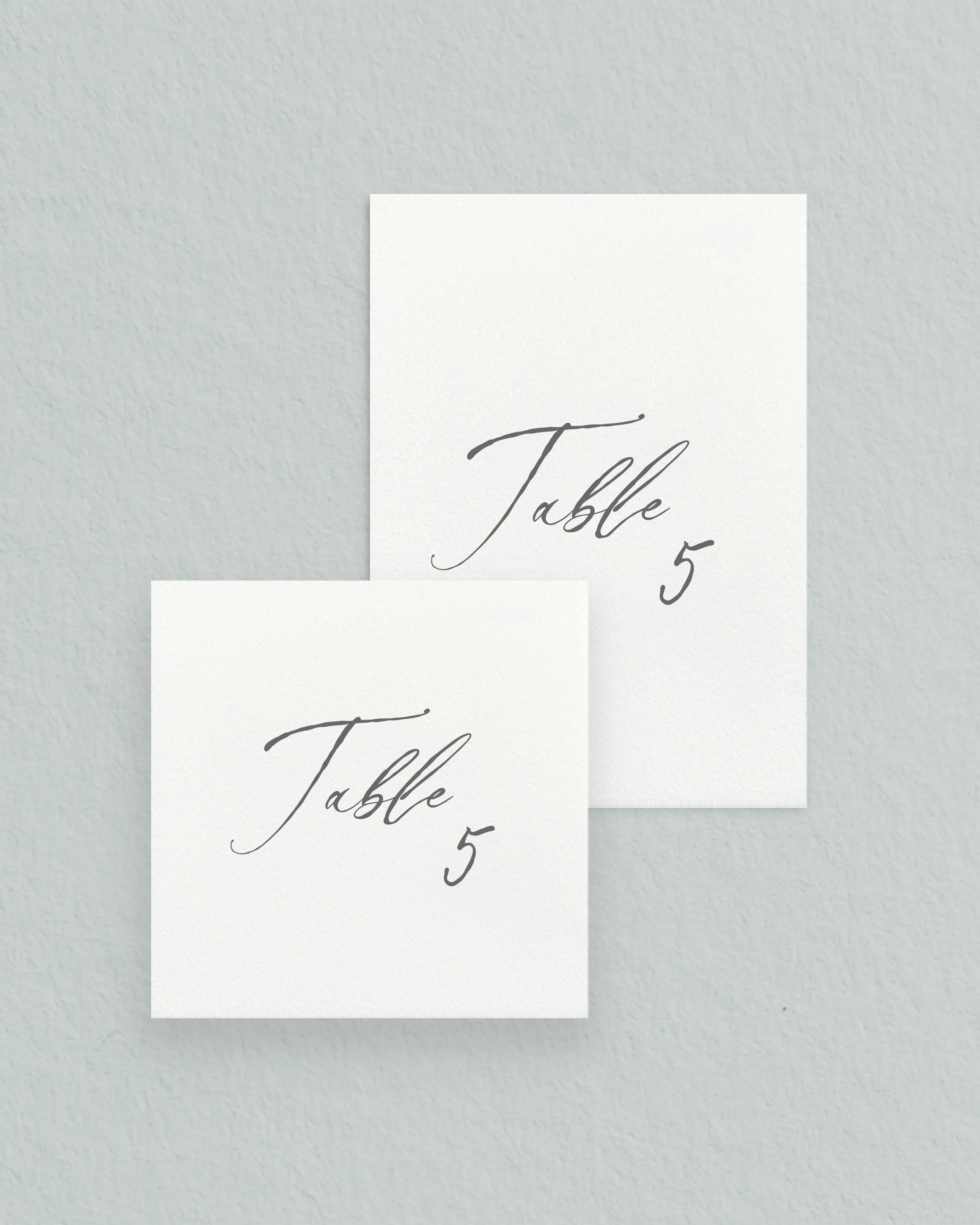 Elle Wedding Table Numbers