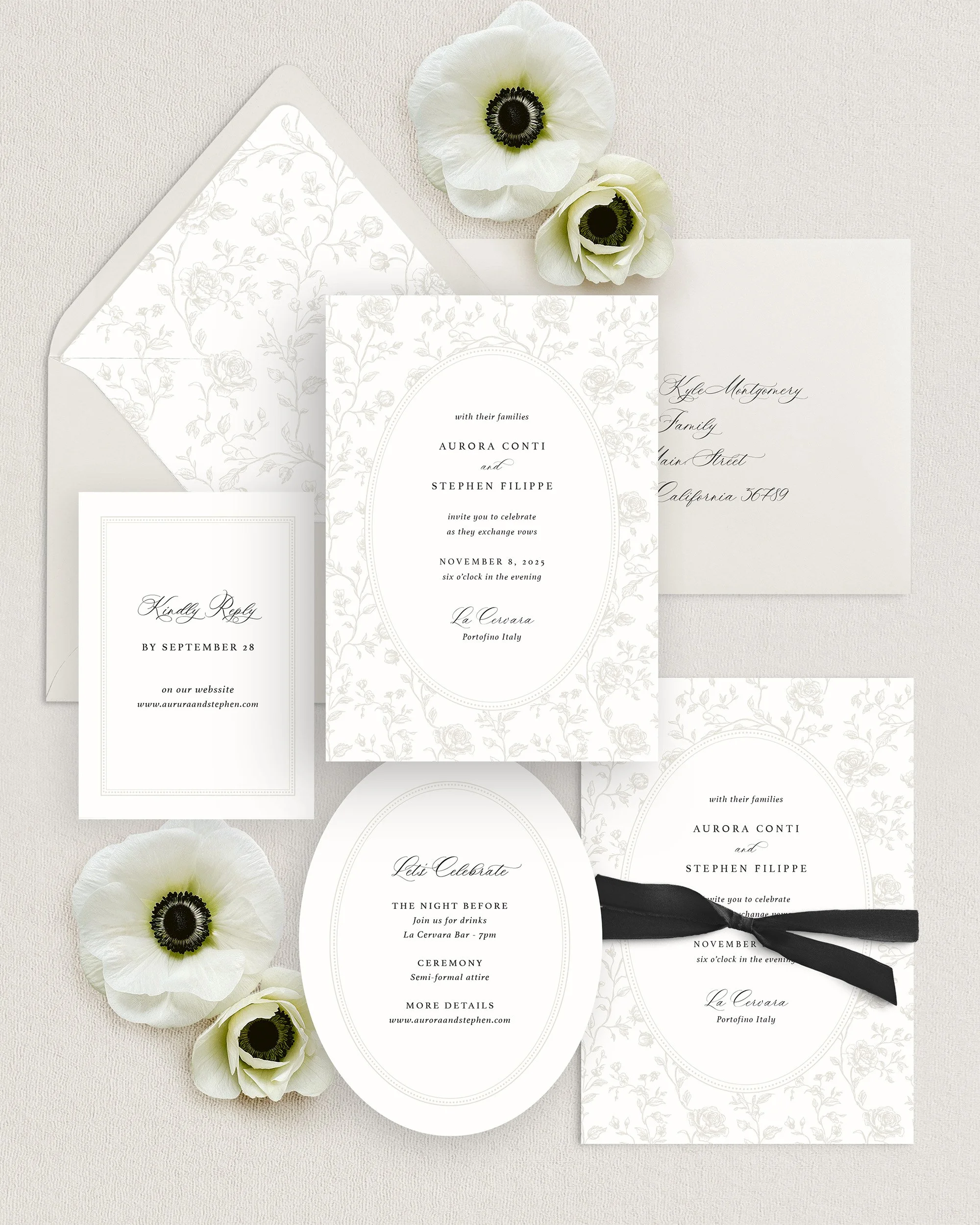 Aurura Couture Wedding Invitations beige.jpg