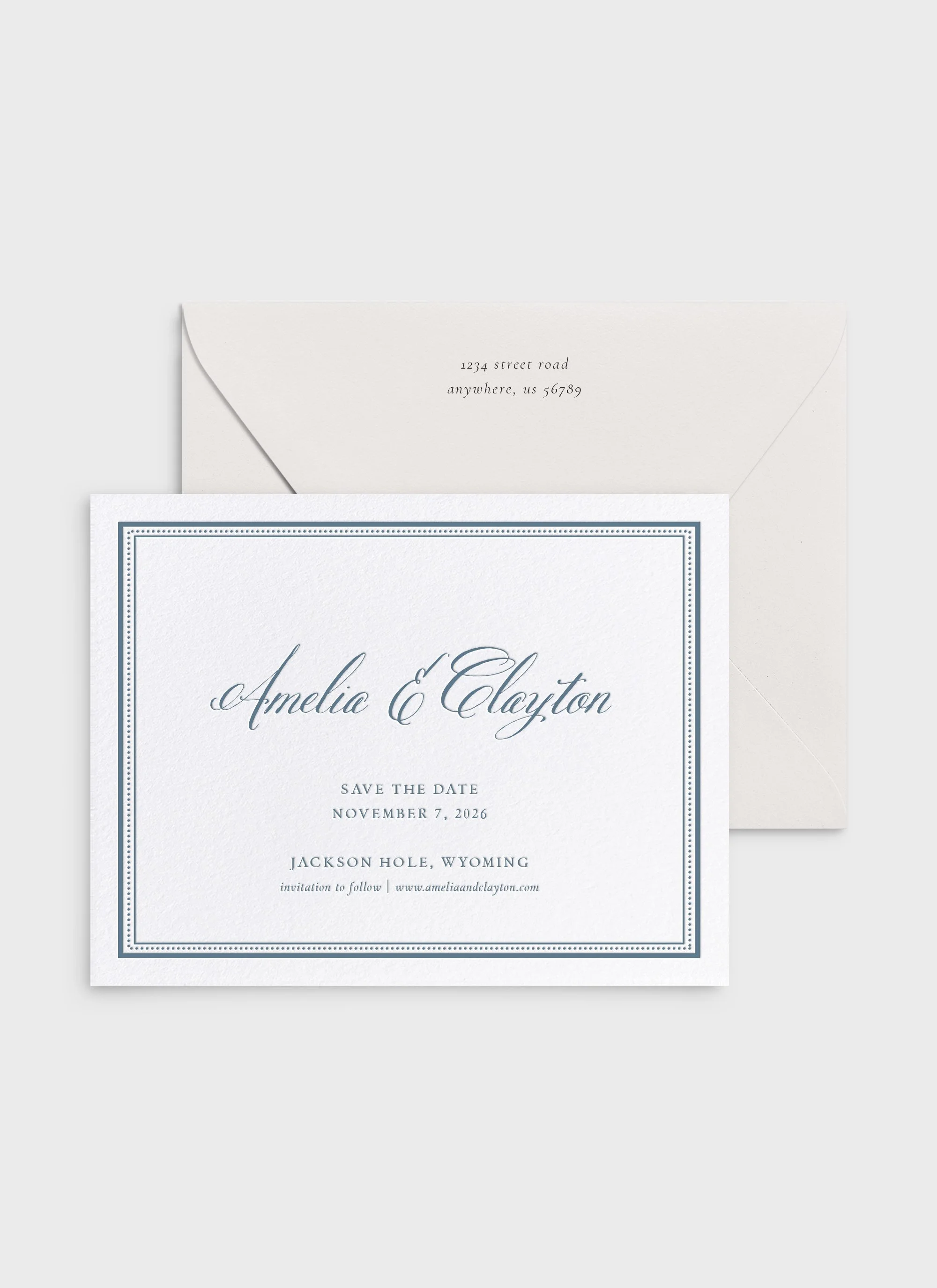 Amelia Save the Dates