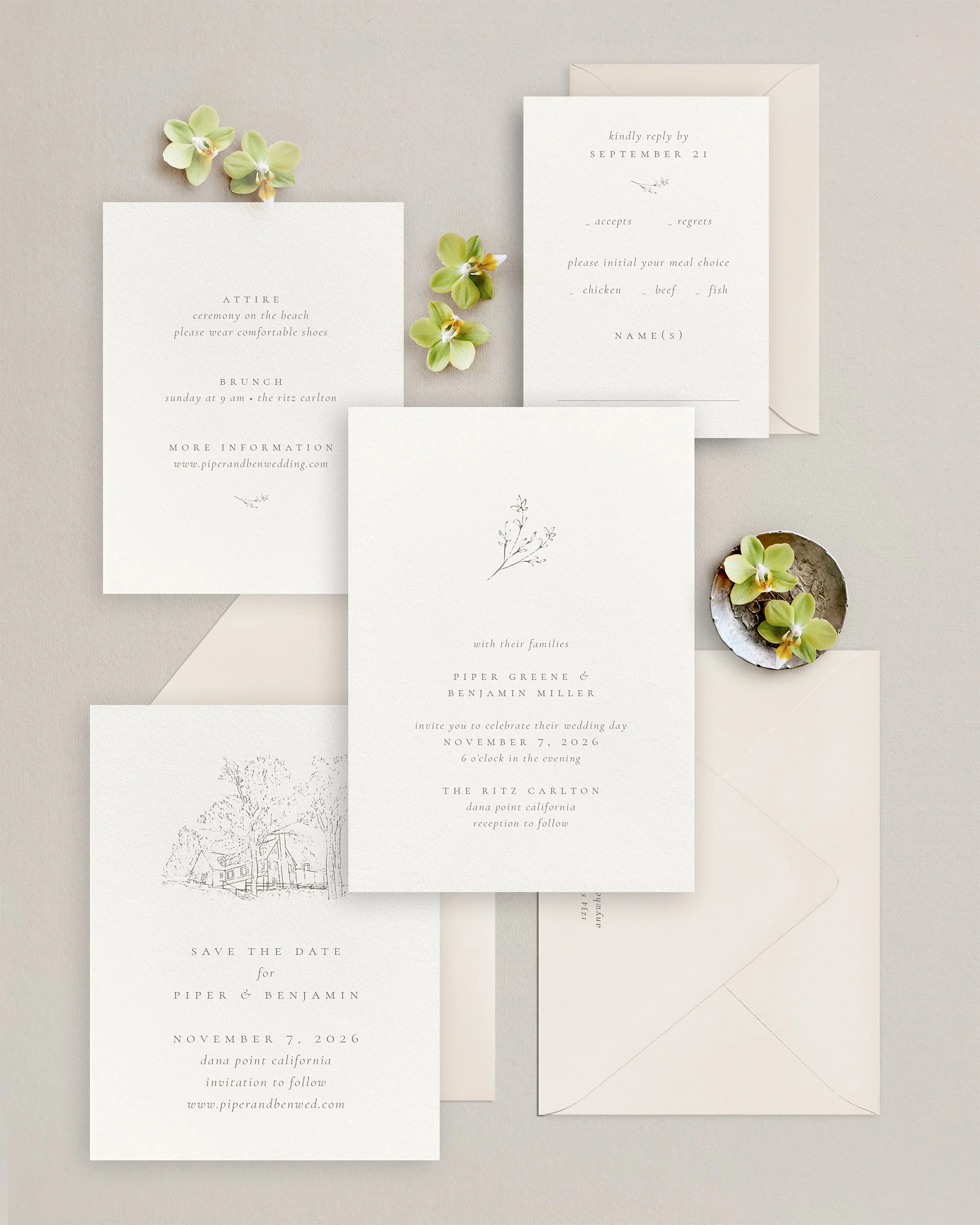 Piper Floral Wedding Invitations SC.jpg