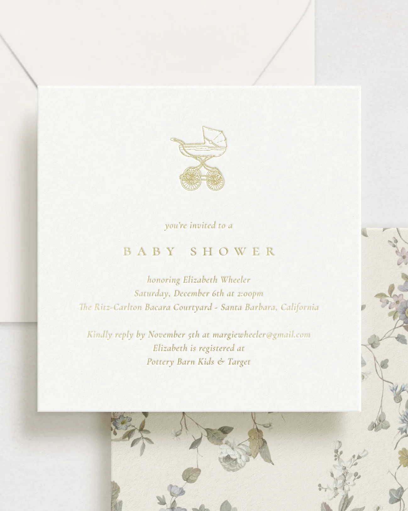 baby-shower-invites-gold-foil-letterpress-carriage 2.jpg
