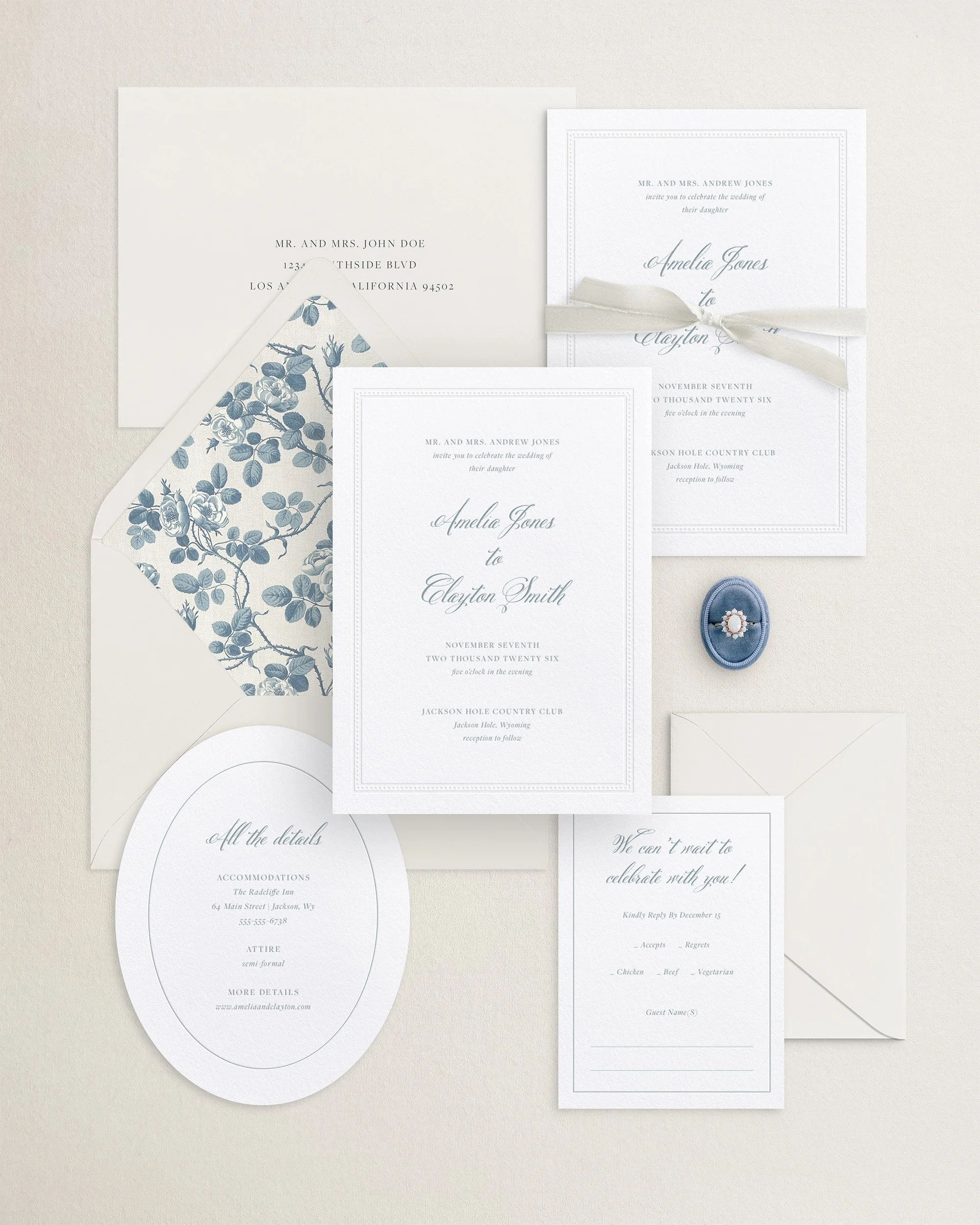 Amelia Letterpress Wedding Invitations Blue.jpg