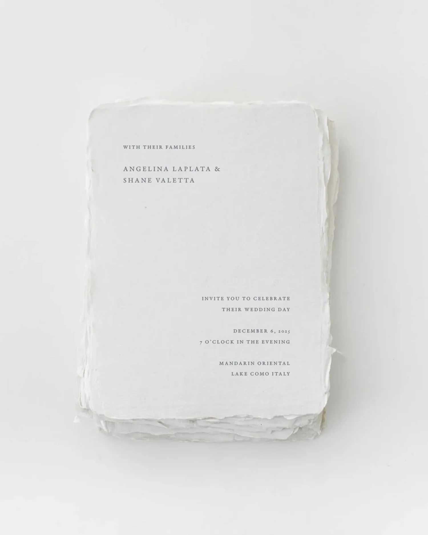 Angelina Modern Wedding Invitations
