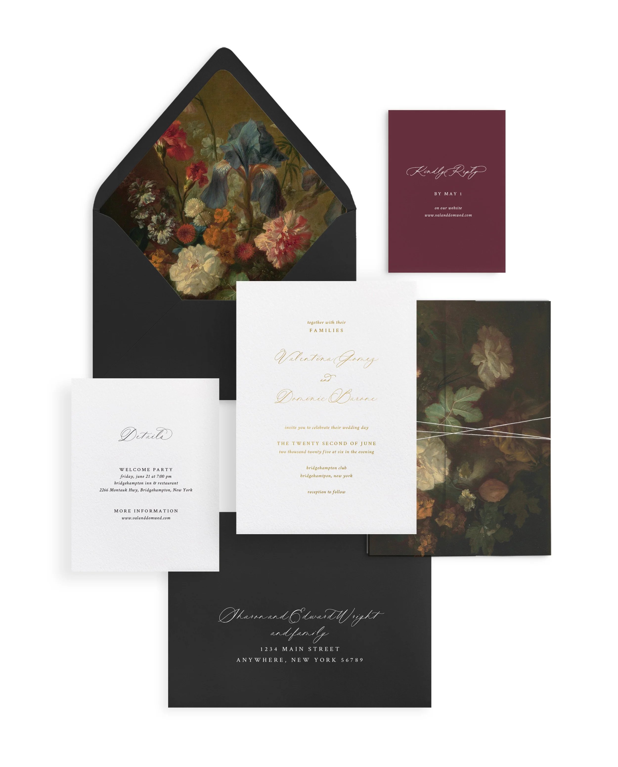 Valentina Invitation Suite