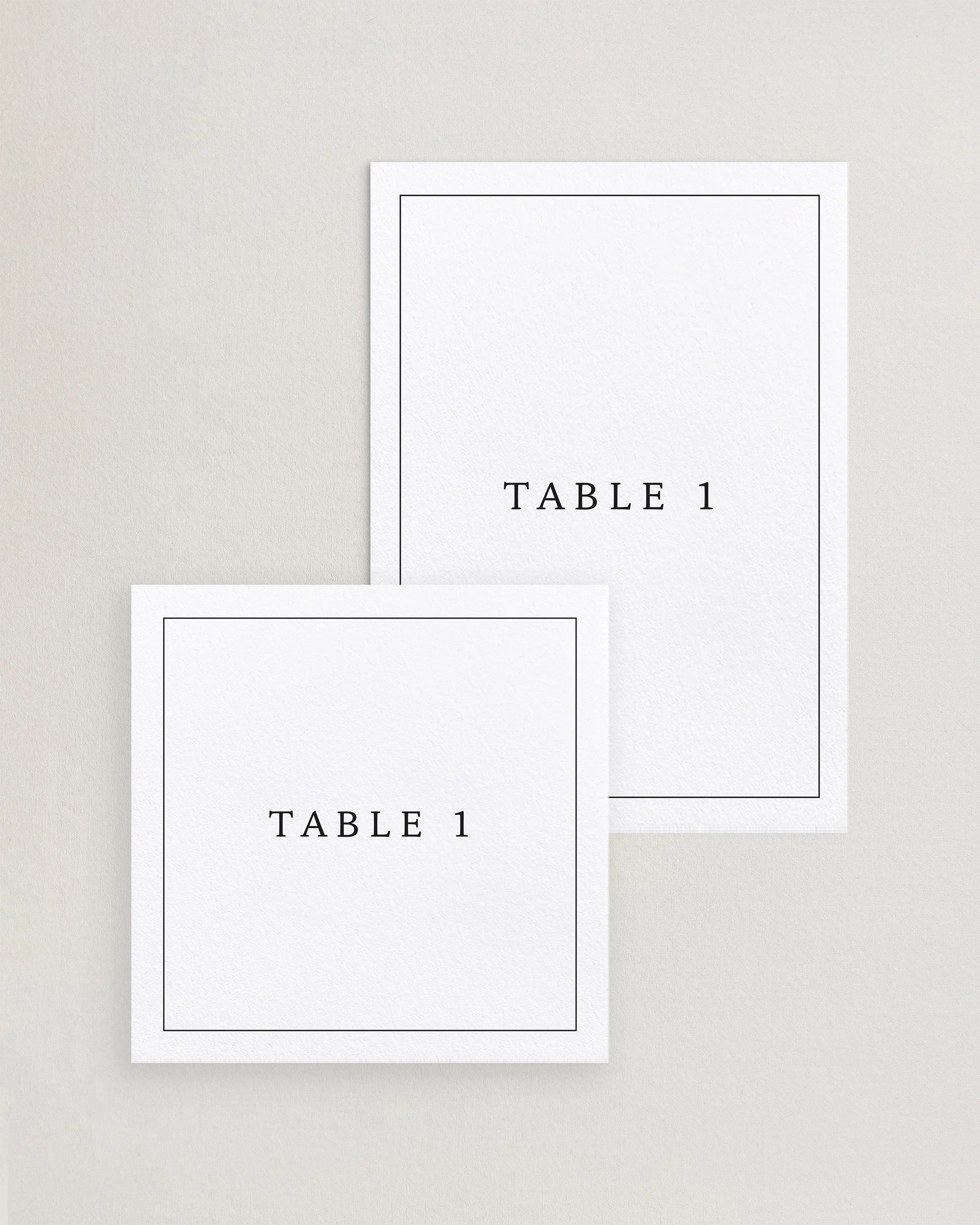 Angelina Wedding Table Numbers