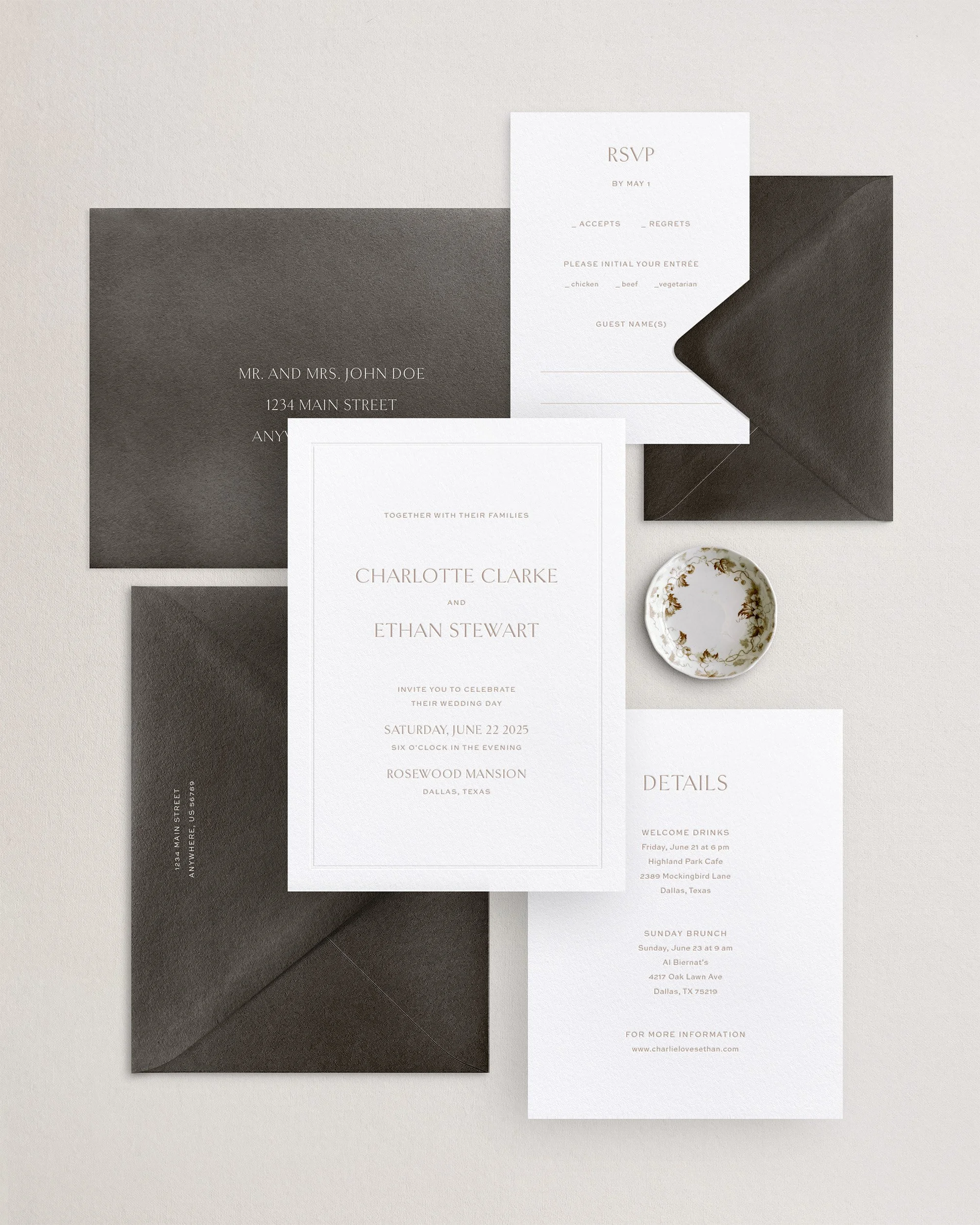 Charlotte Border Letterpress Wedding Invitations.jpg