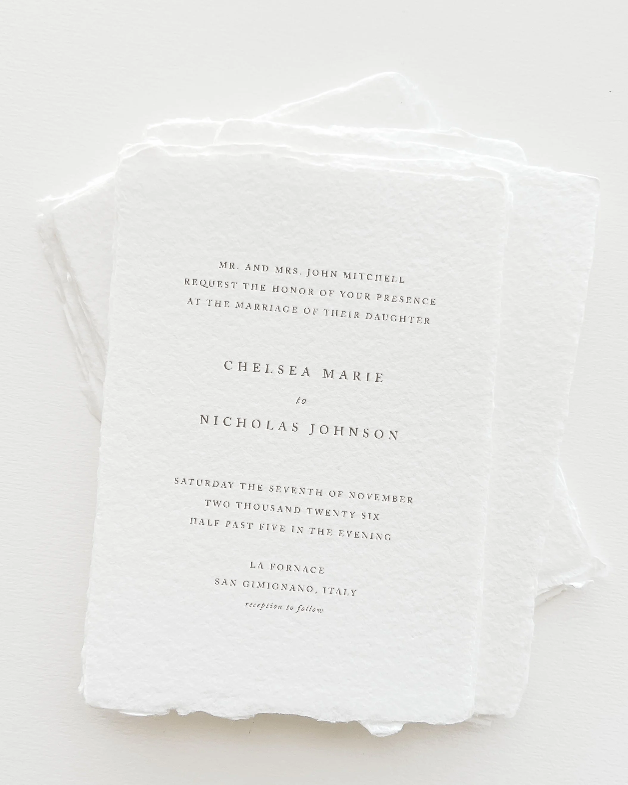 Chelsea Wedding Invitations