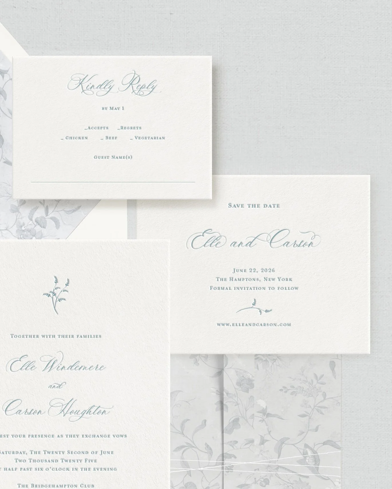 Letterpress Foil Wedding Invitations Fiore 3.jpg