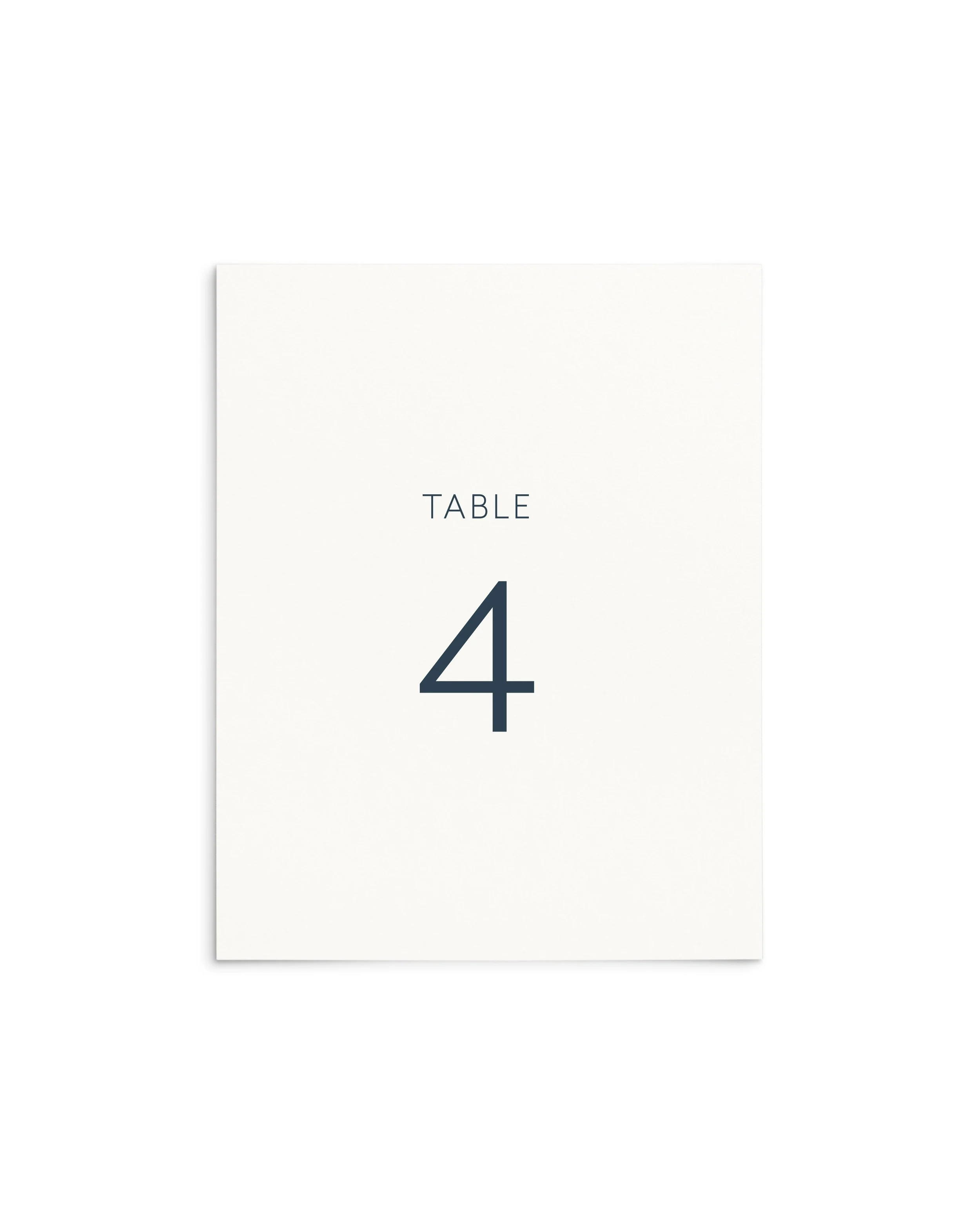 Madelyn Wedding Table Numbers