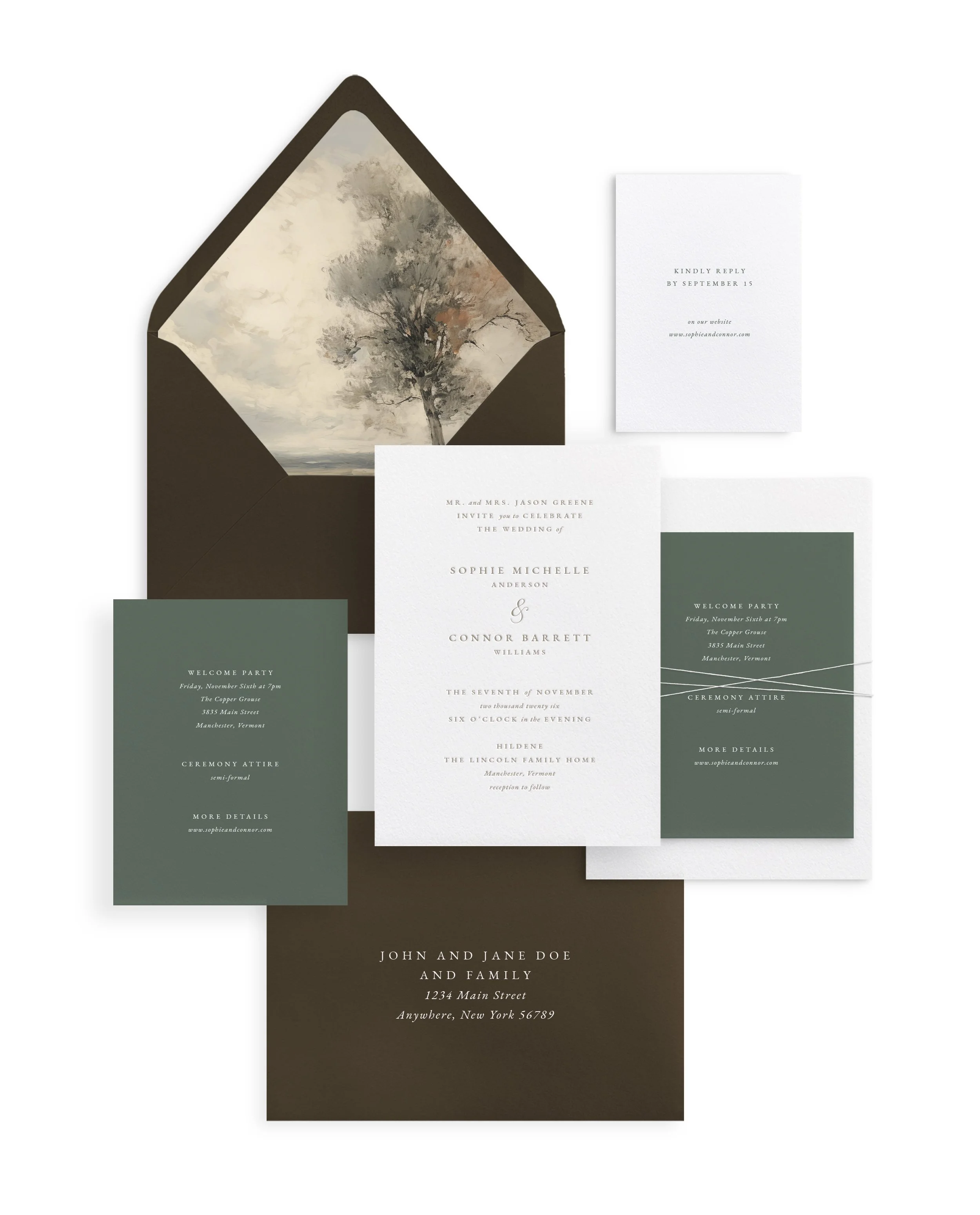 Sophie Invitation Suite