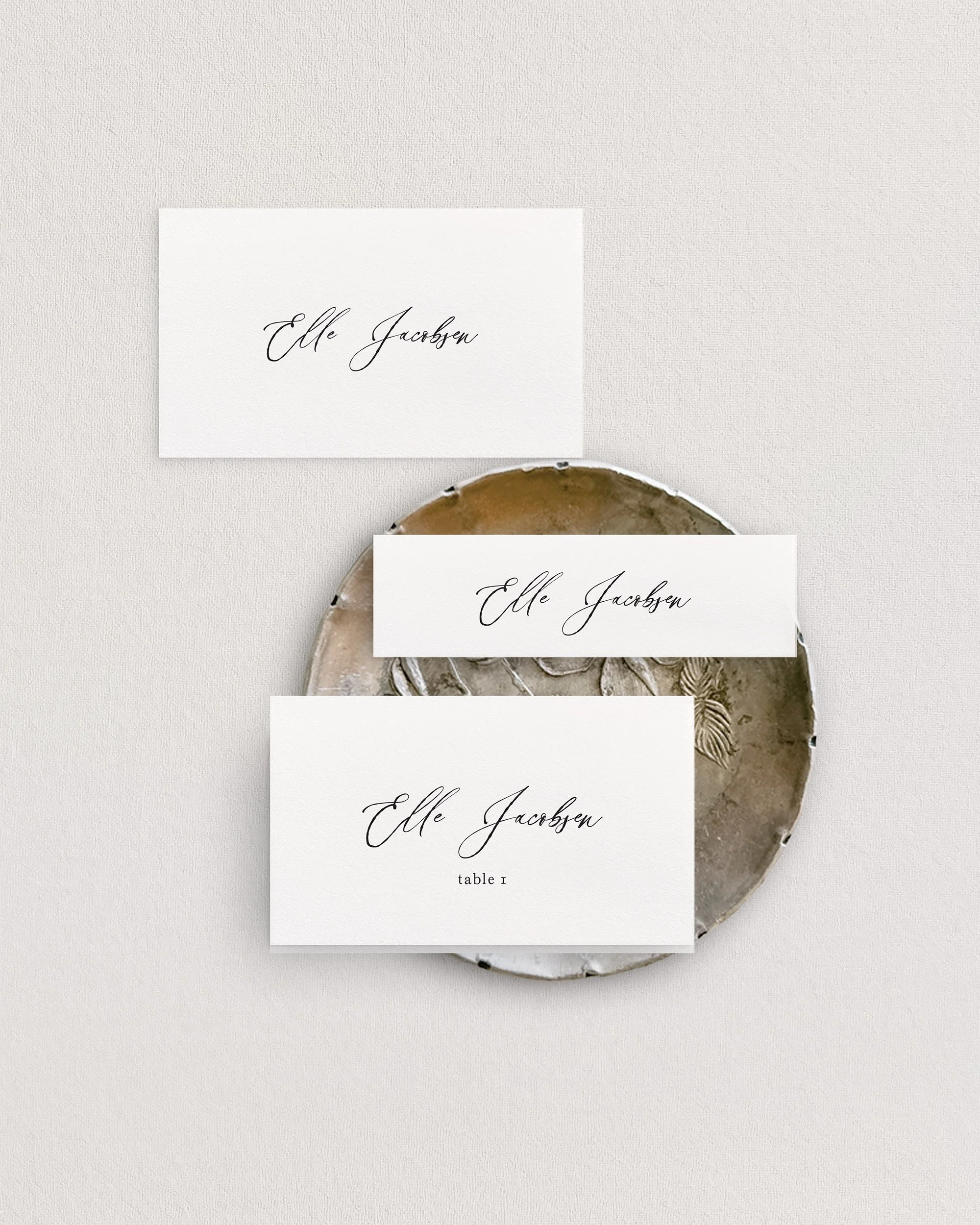 Elle Place & Escort Cards