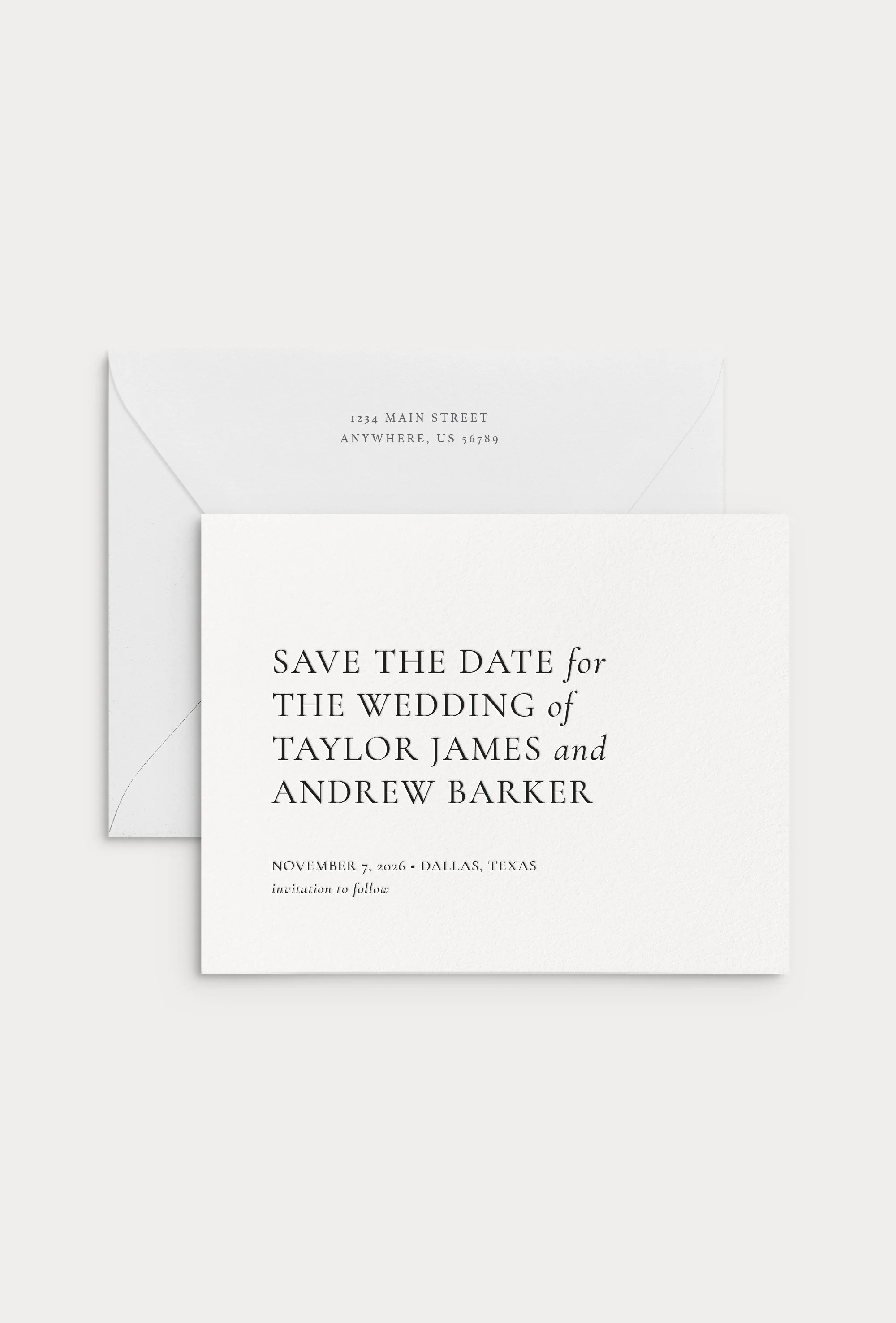 Taylor Save the Dates