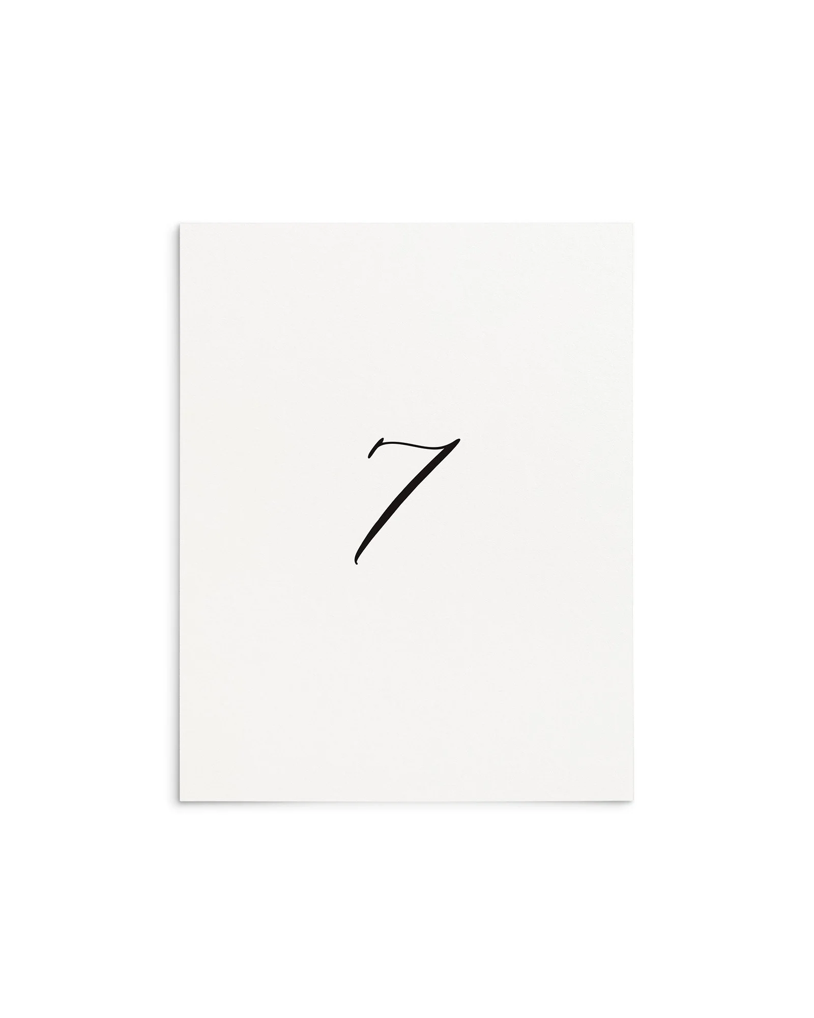 Valentina Wedding Table Numbers