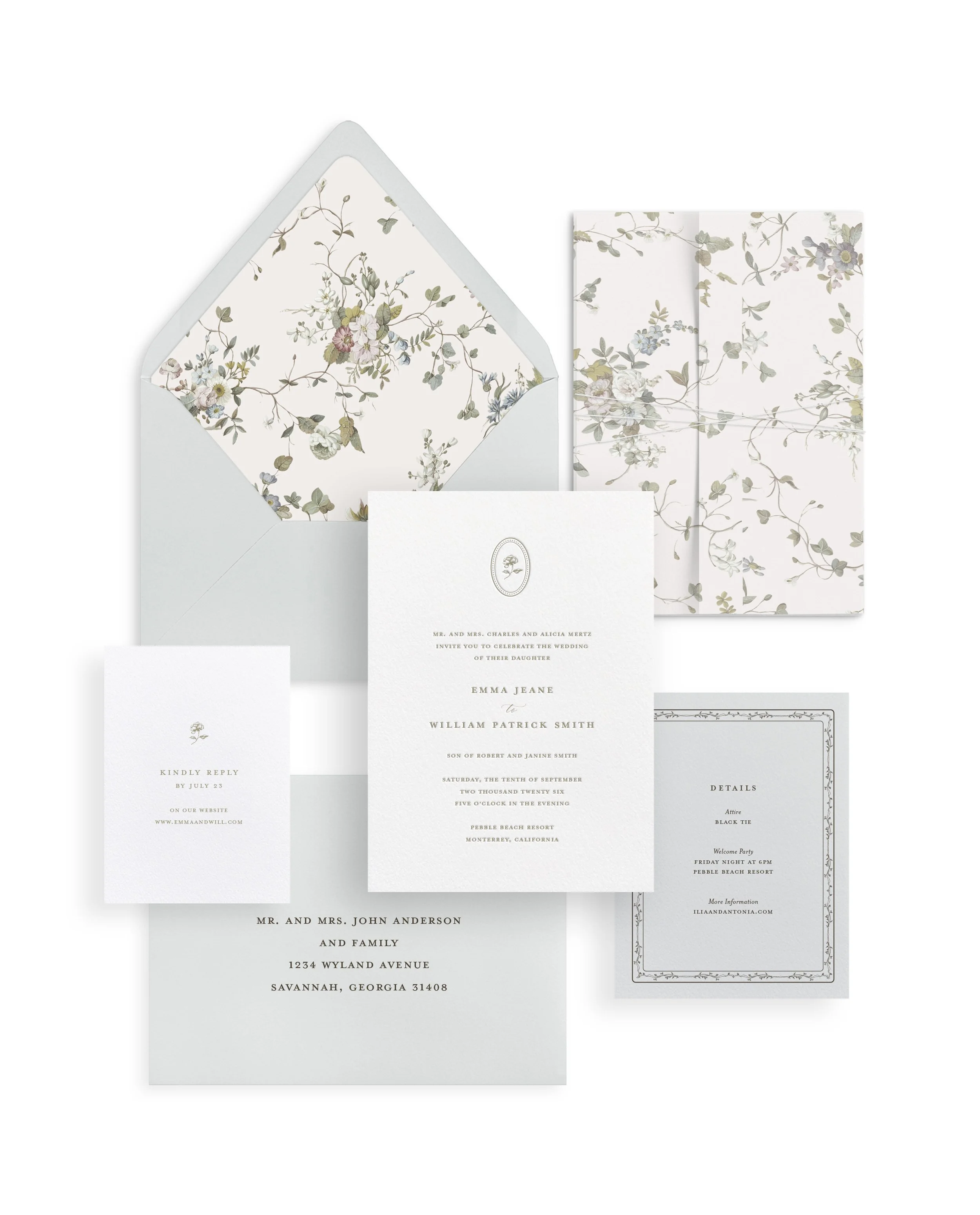 Emma Invitation Suite