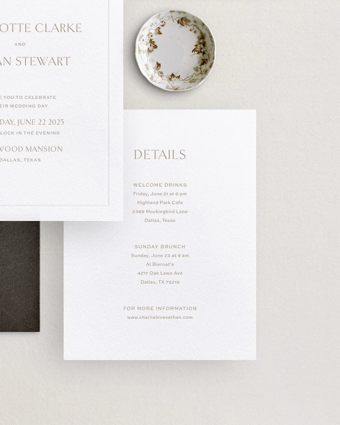 Charlotte Border Letterpress Wedding Invitations 2.jpg