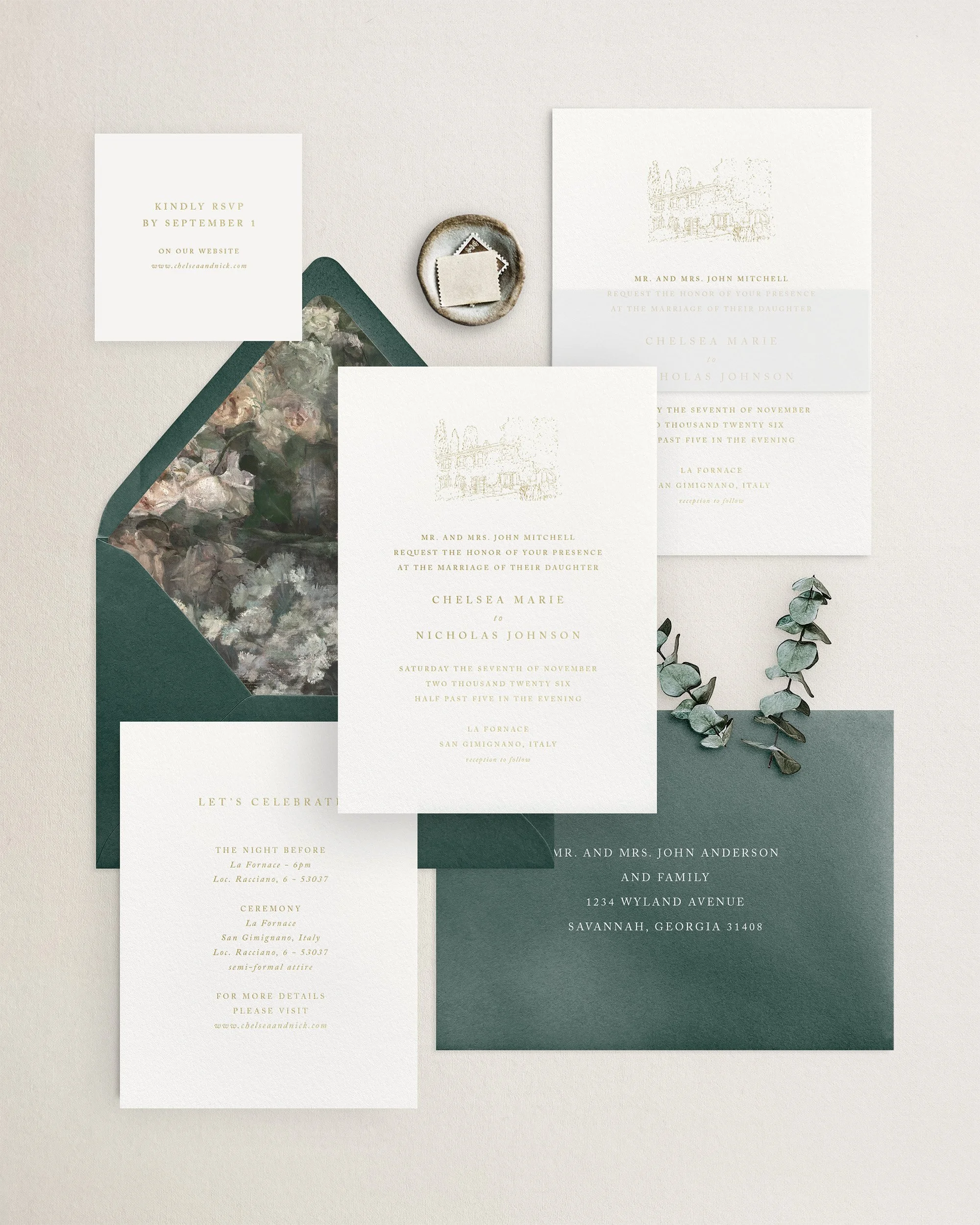 Chelsea Letterpress Foil Wedding Invitations.jpg