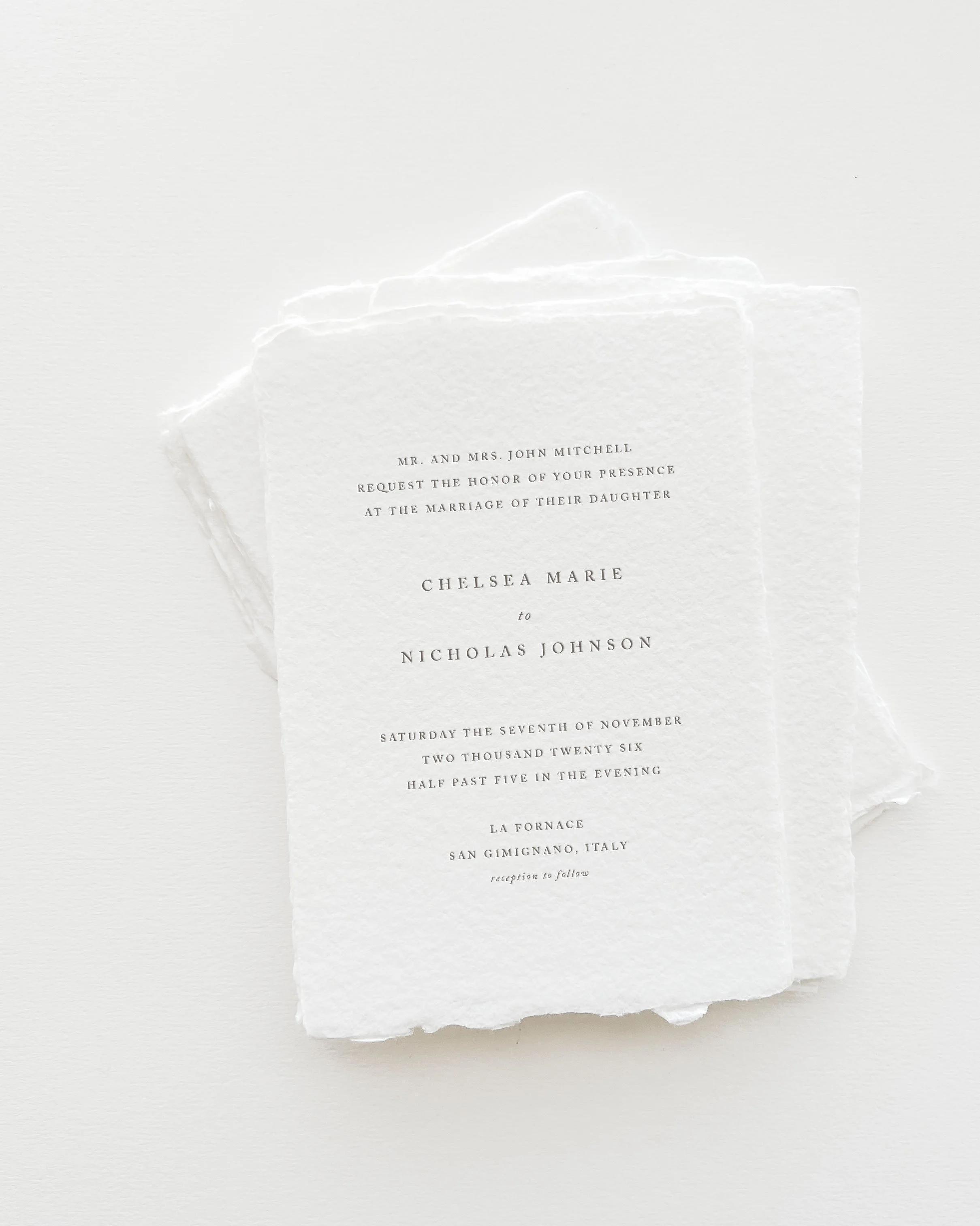 Chelsea Wedding Invitations