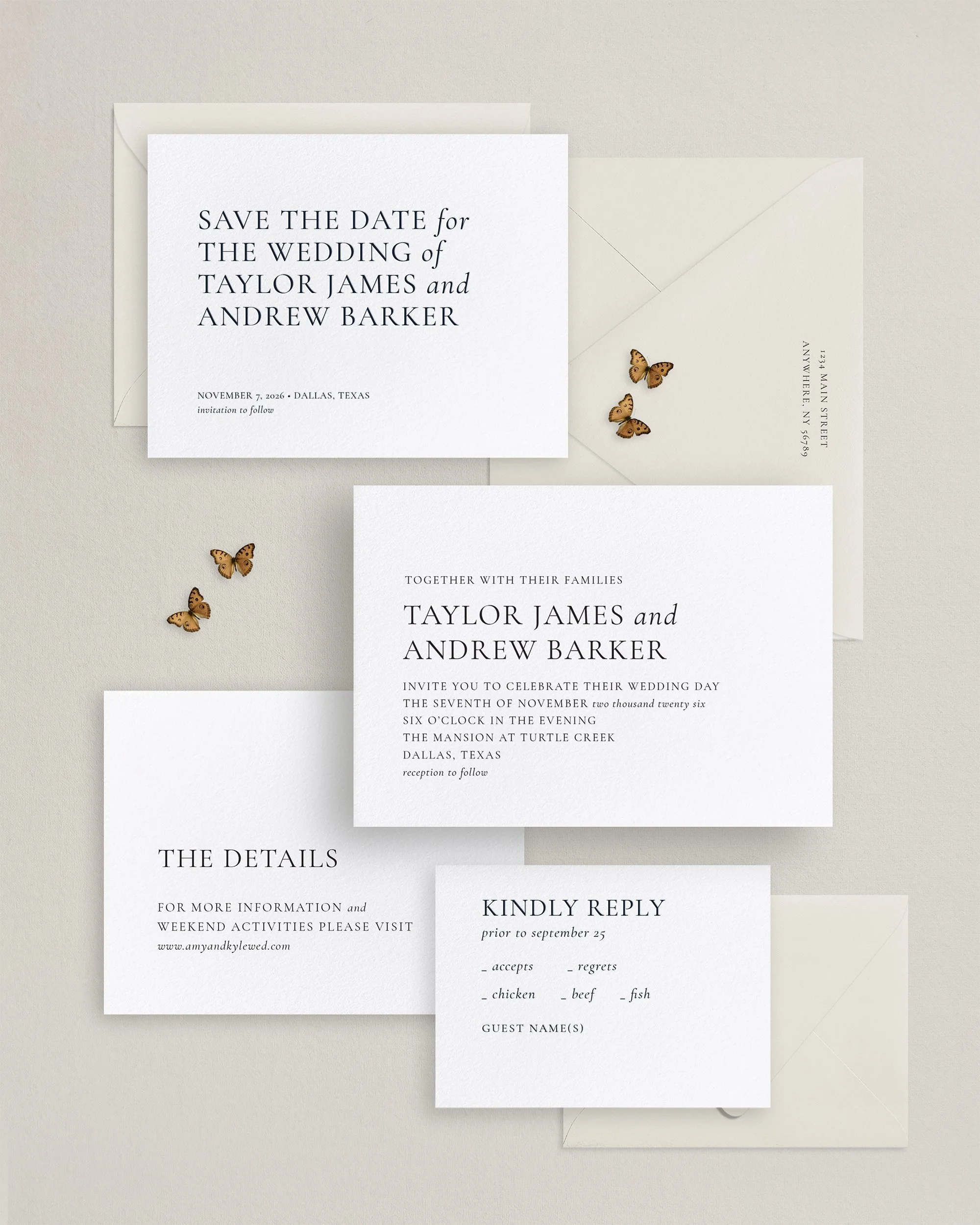 Taylor Modern Wedding Invitations SC.jpg