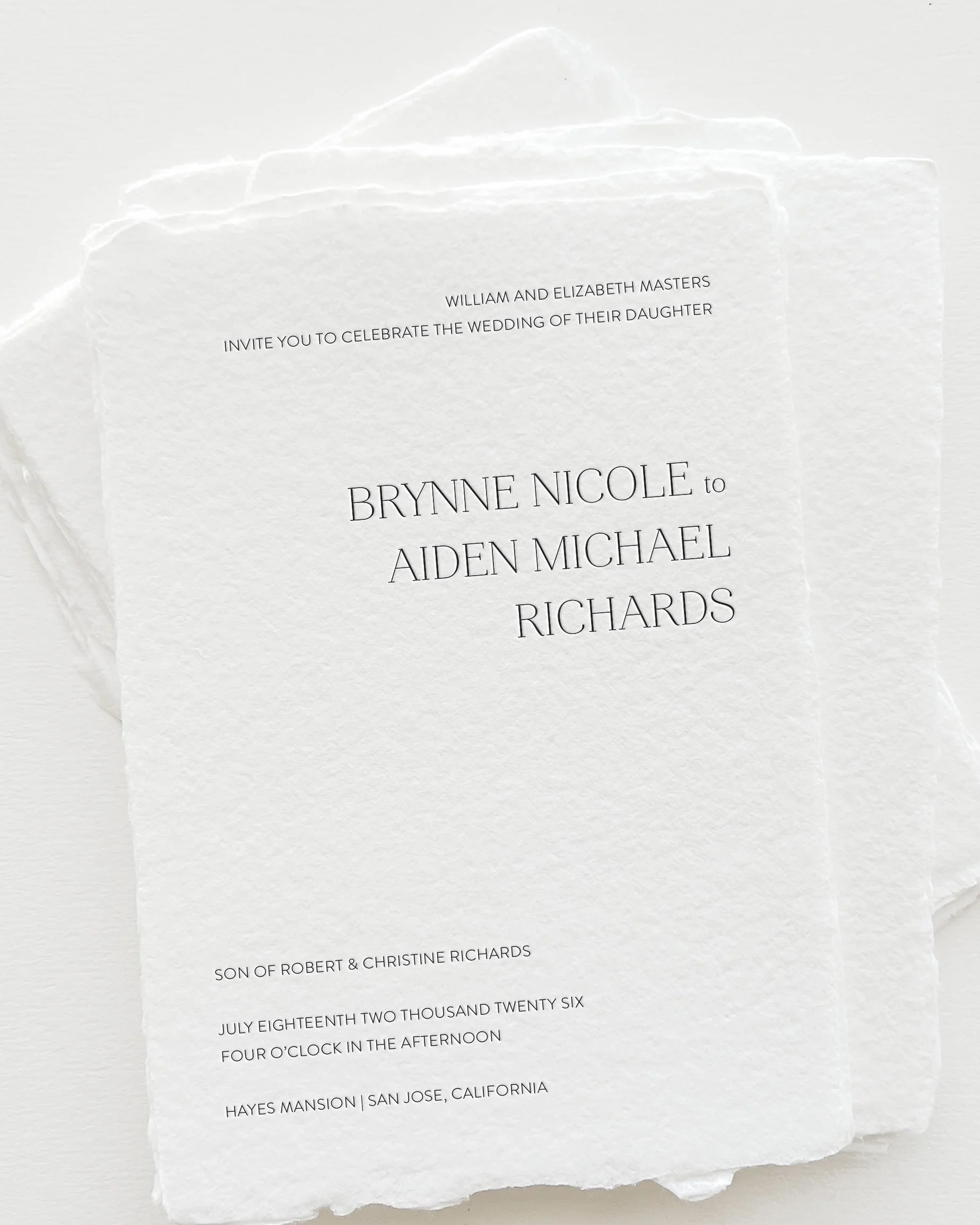 Brynne Wedding Invitations