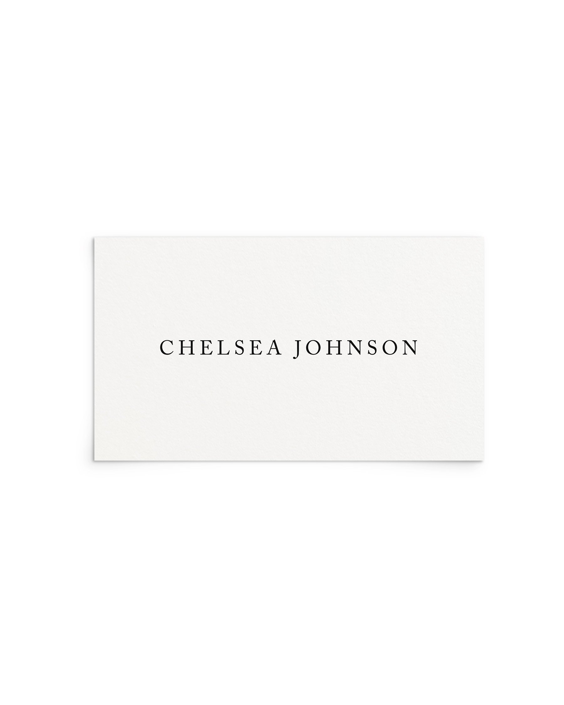 Chelsea Place Cards
