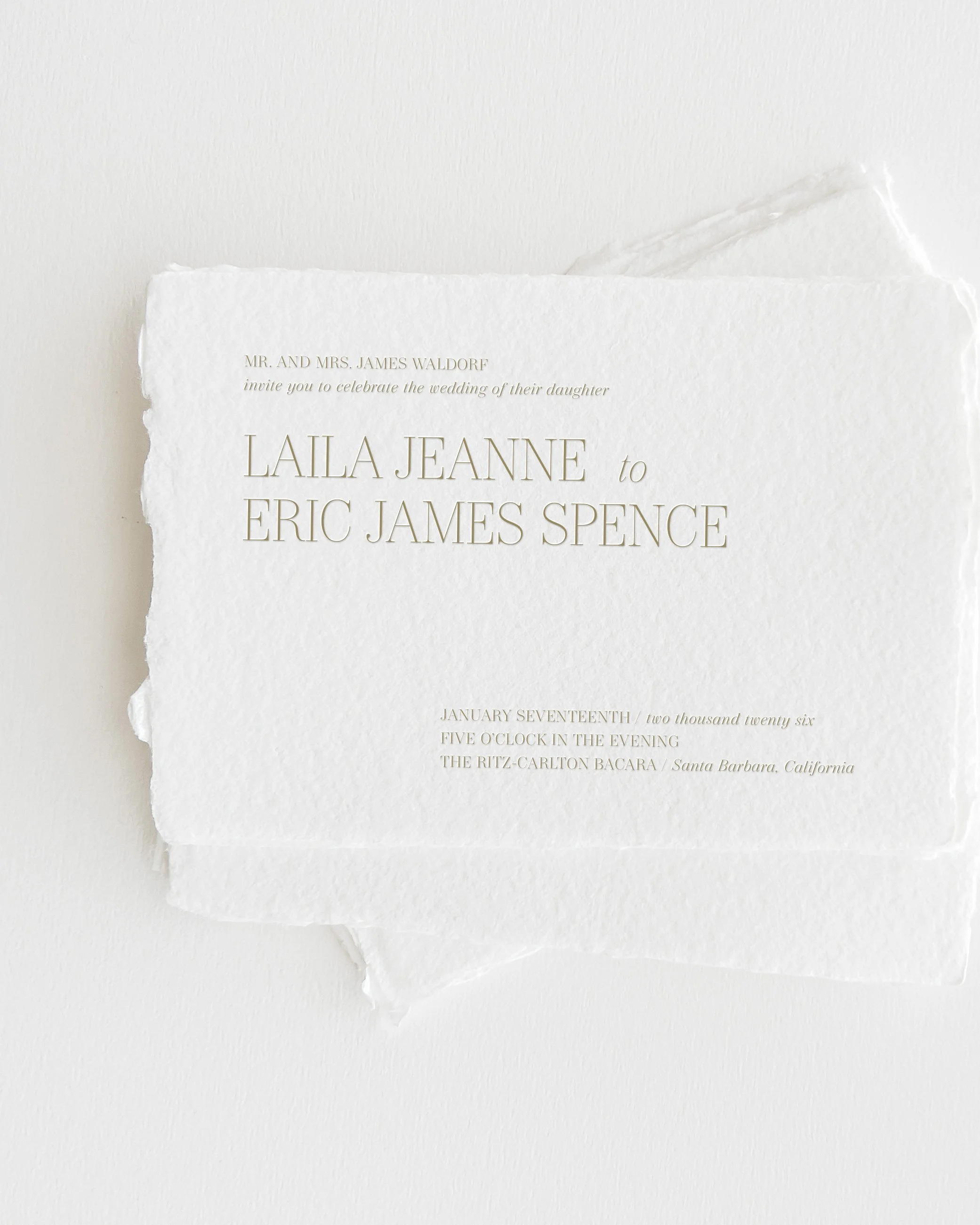 Laila Wedding Invitations