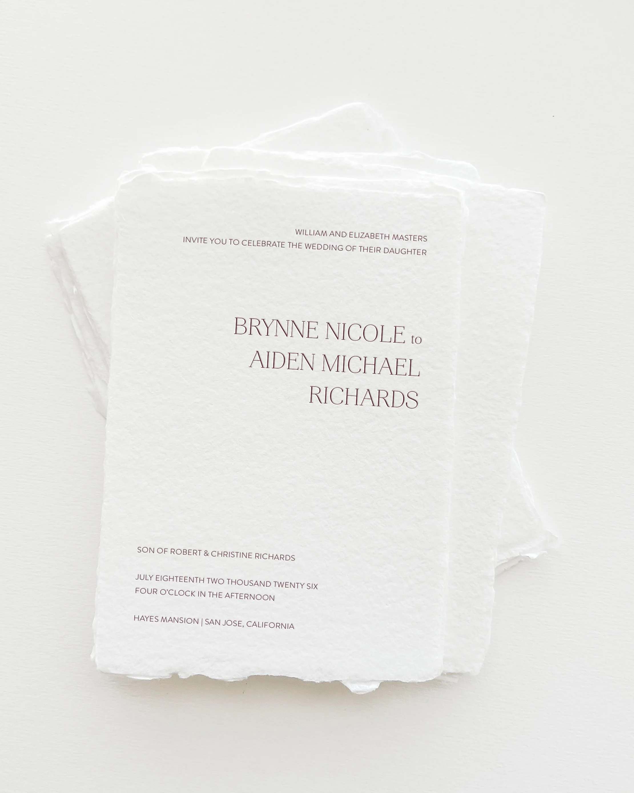 Brynne Wedding Invitations