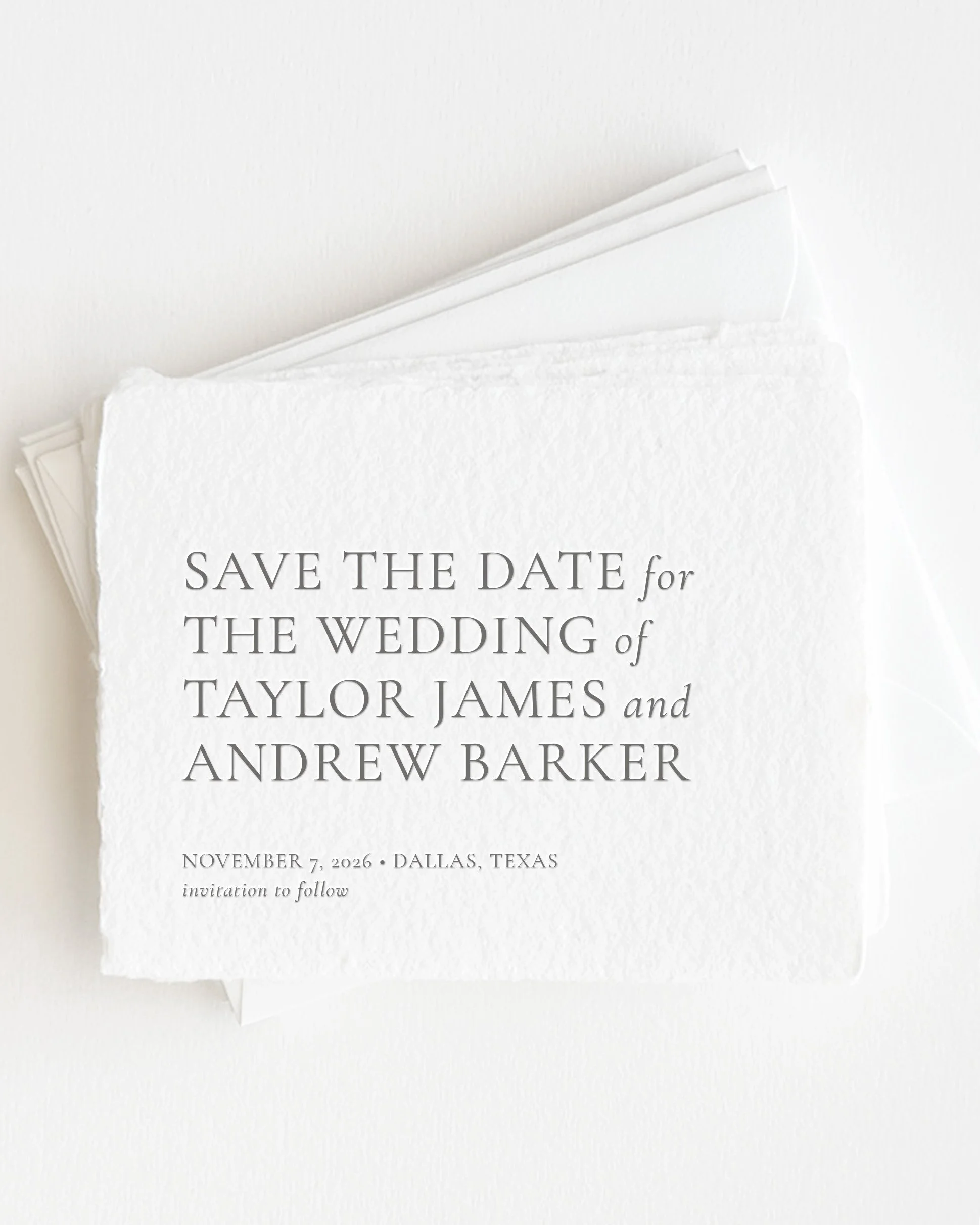 Taylor Save the Dates