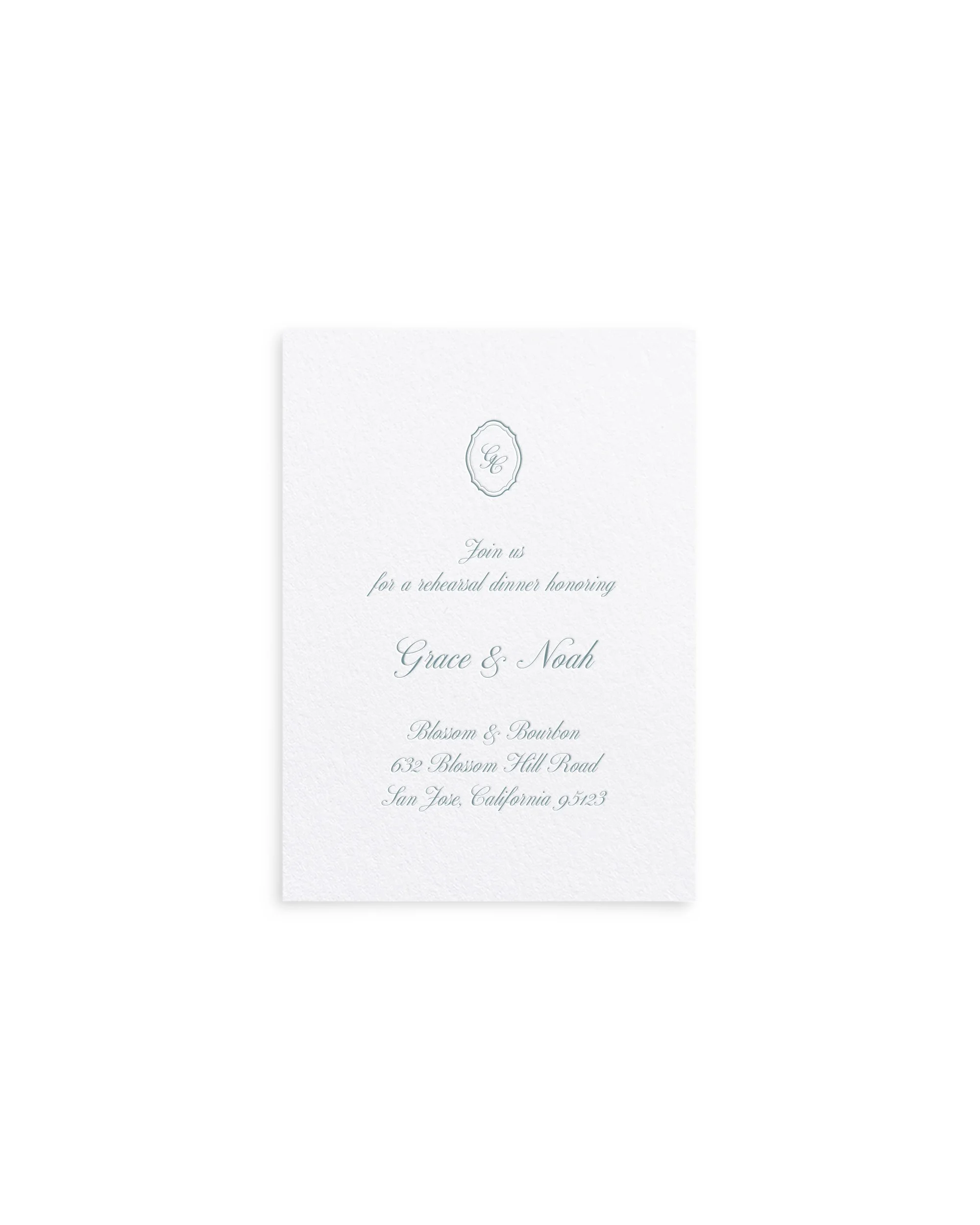 Grace Collection - Medium Insert Card