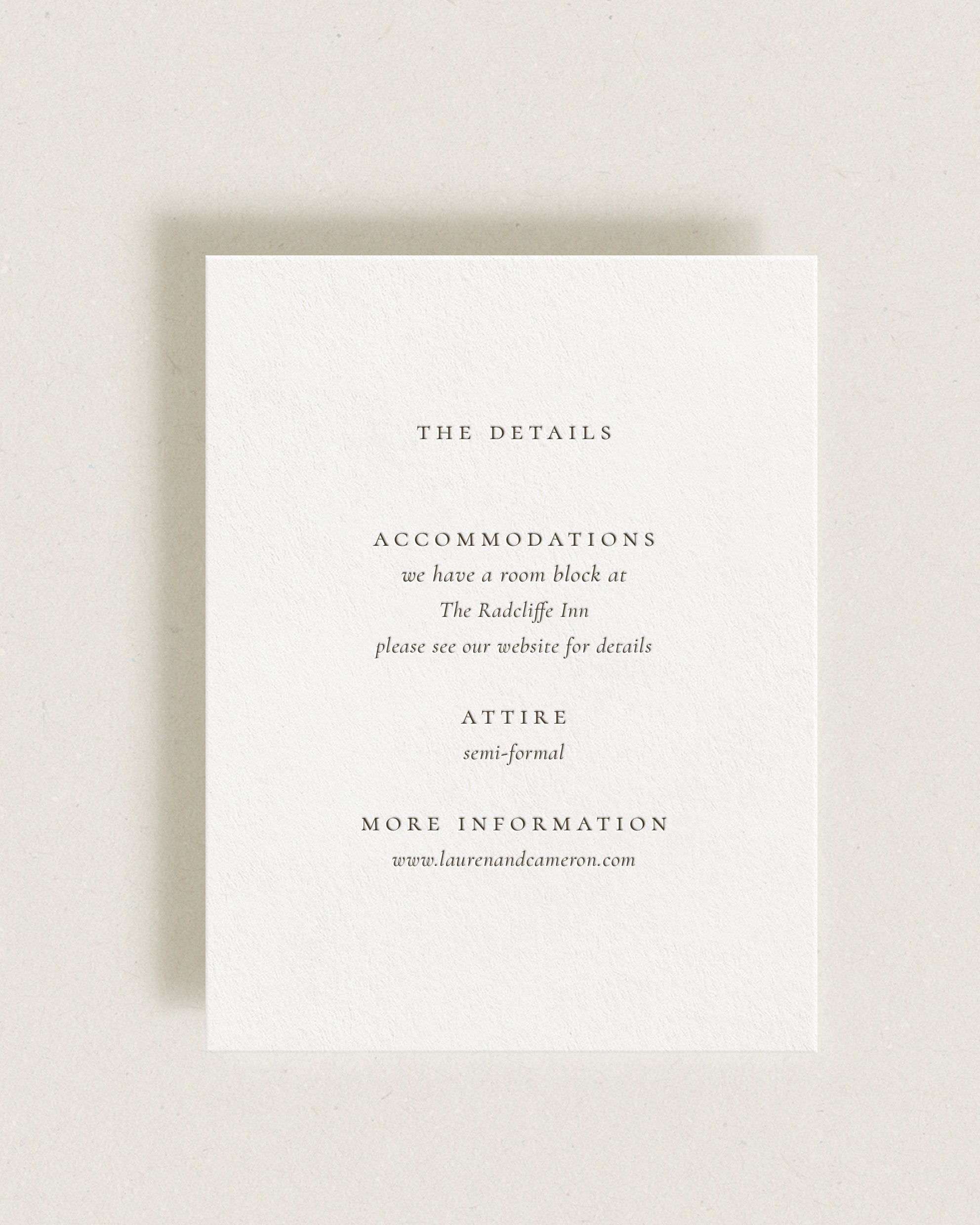 Maison Insert Cards