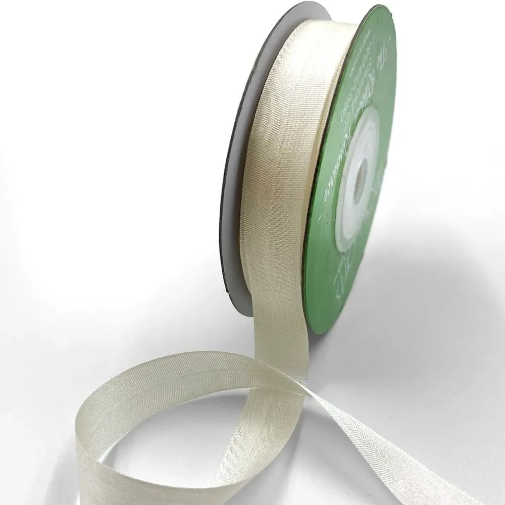 Ivory Silk Ribbon
