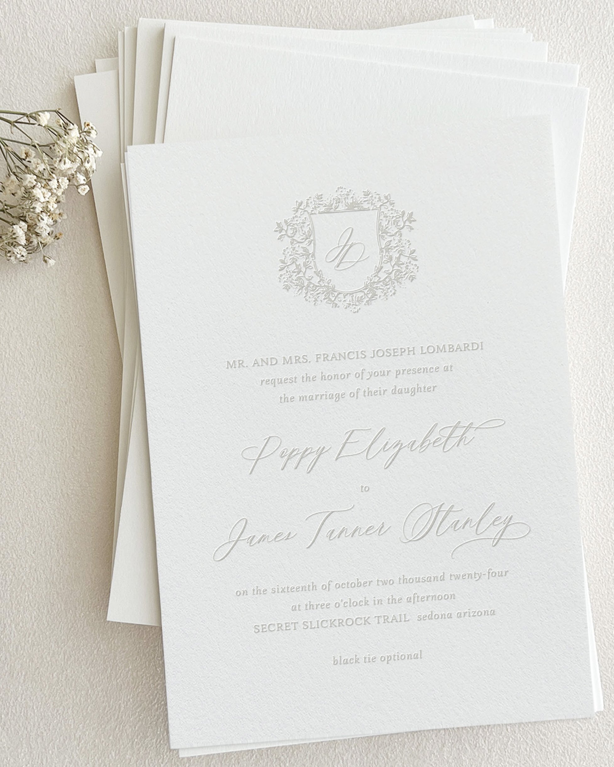 Poppy Wedding Invitations