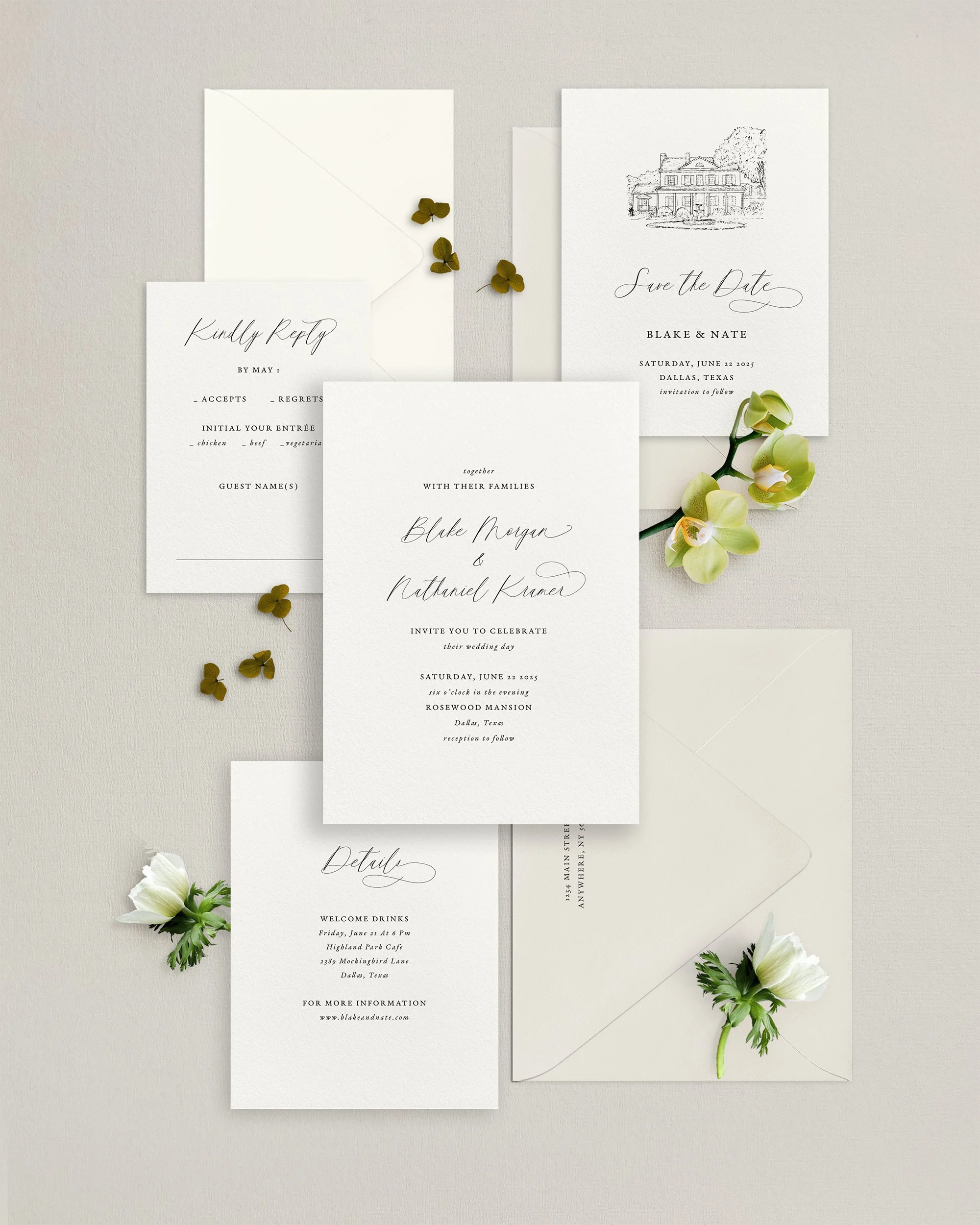 Blake Classic Traditional Wedding Invitations SC.jpg