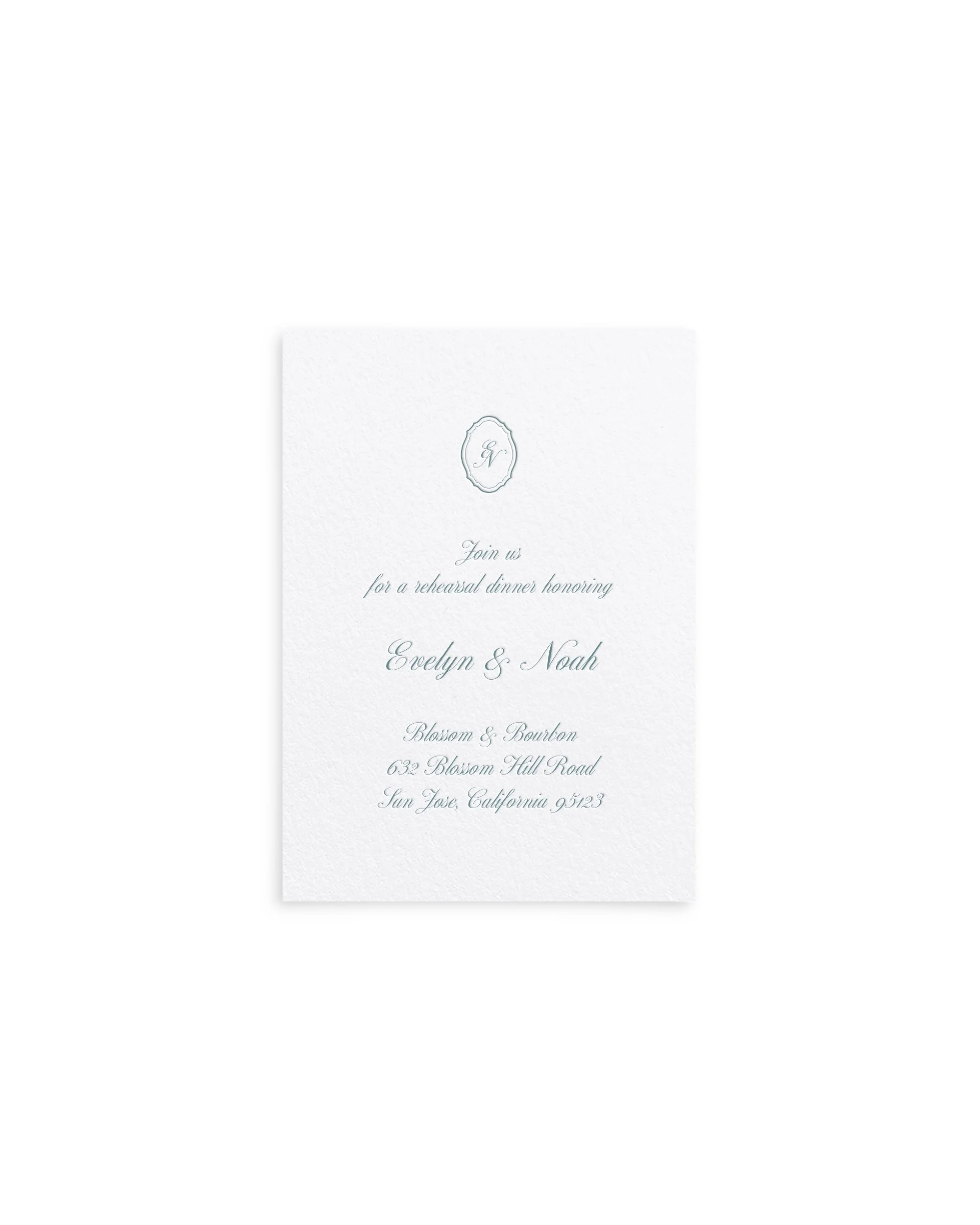 Evelyn Collection - Medium Insert Card