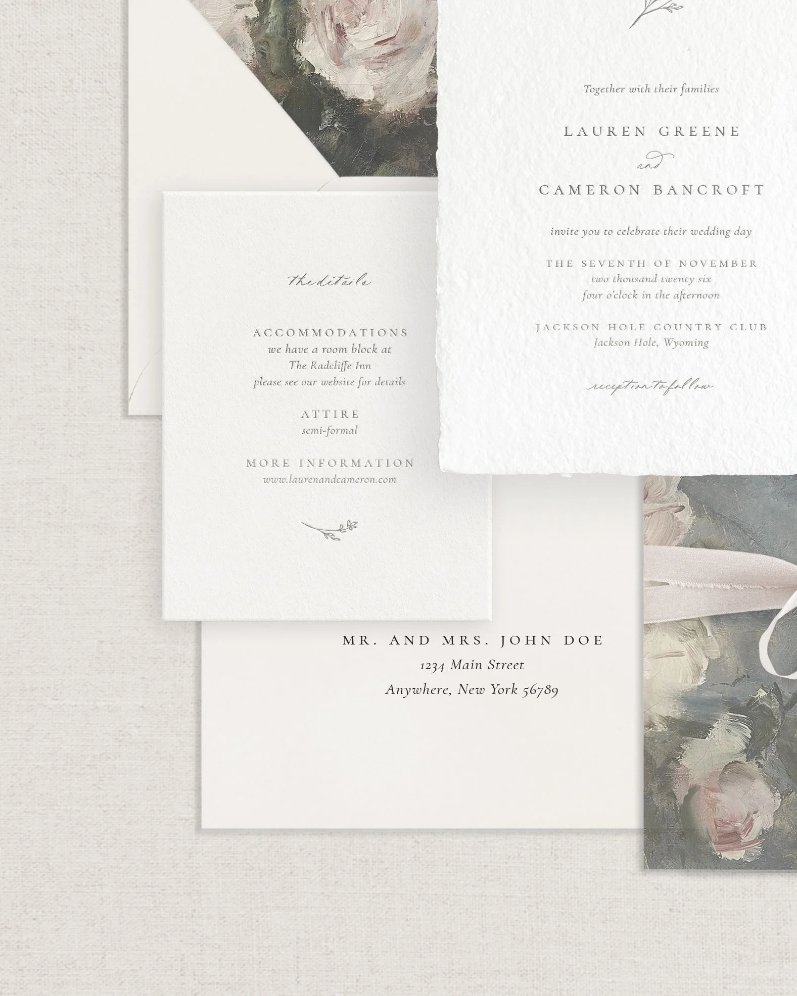 Letterpress Foil Wedding Invitations Maison 4.jpg