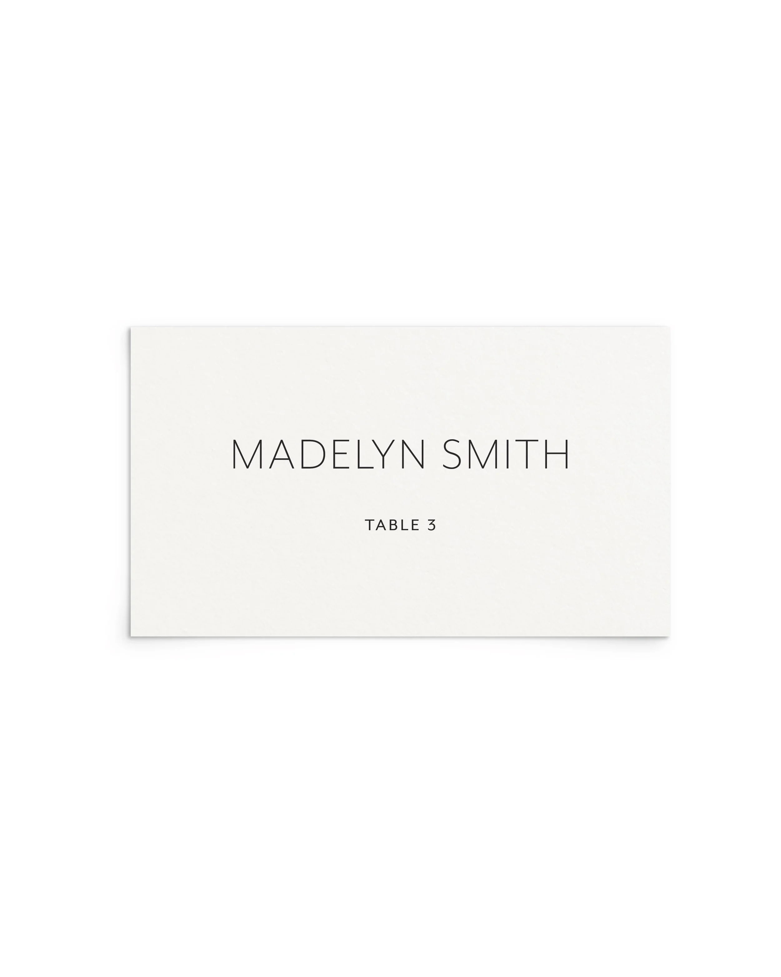Madelyn Escort Cards