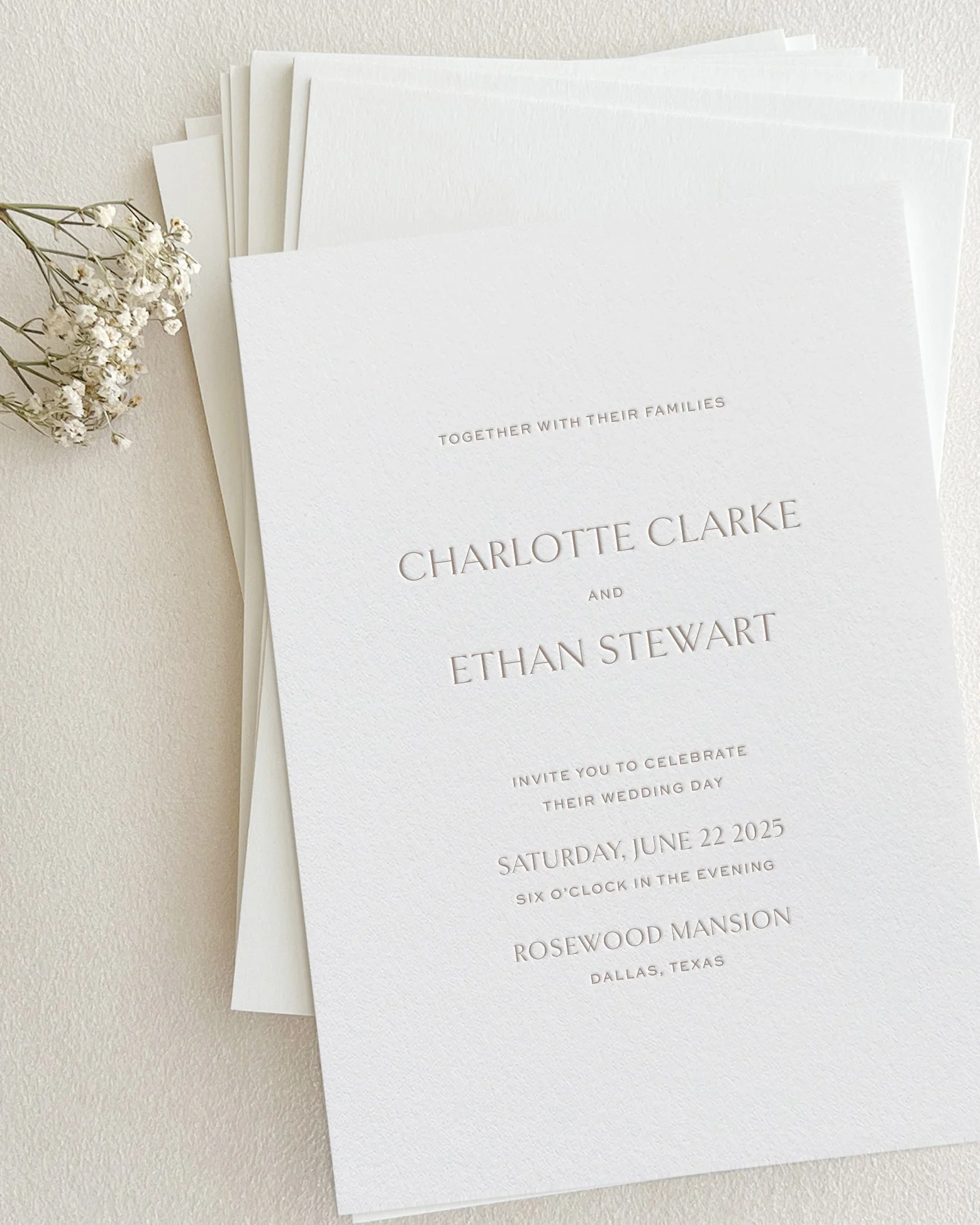 Charlotte Wedding Invitations