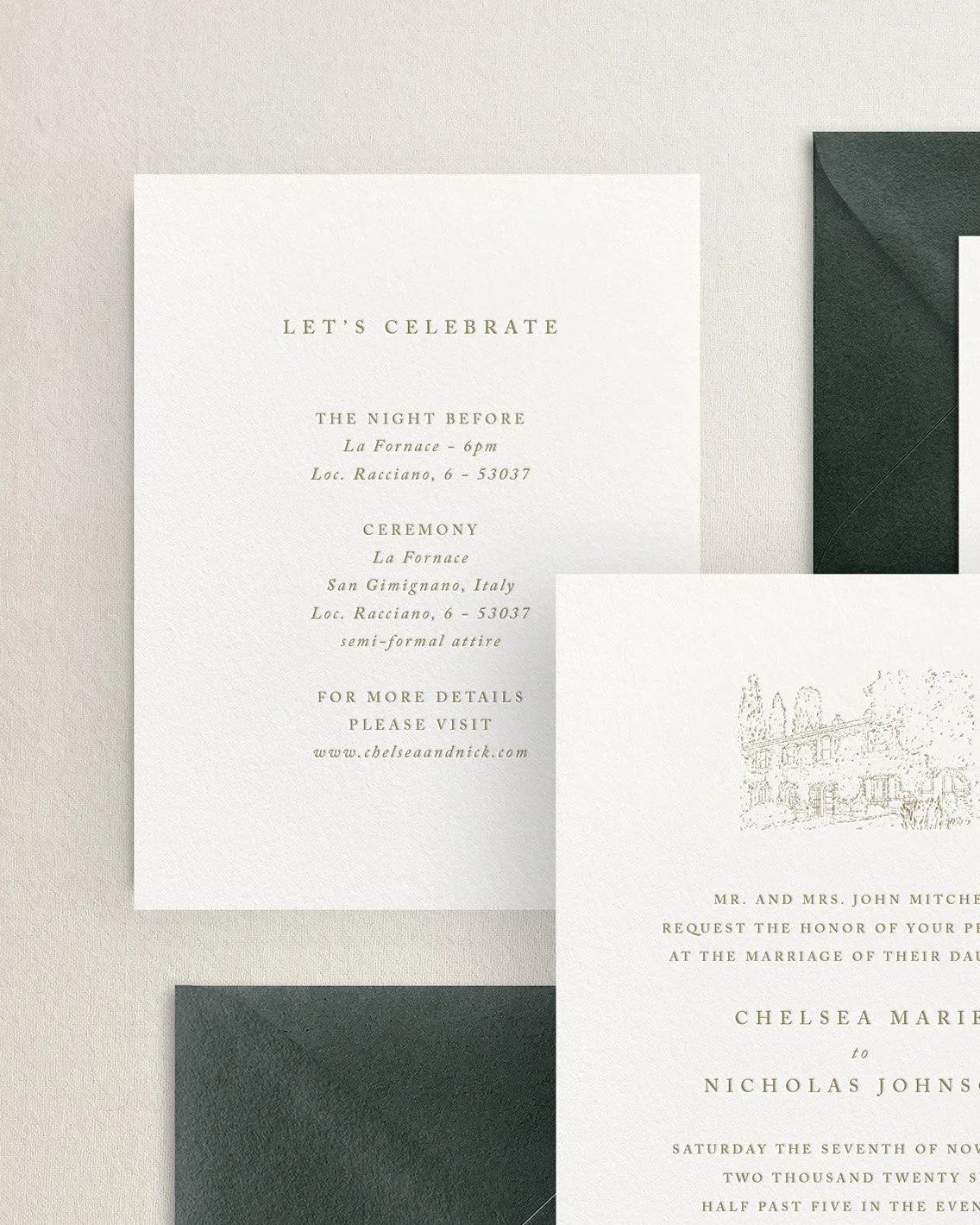 Chelsea Venue Illustration Wedding Invitations 4 4.jpg