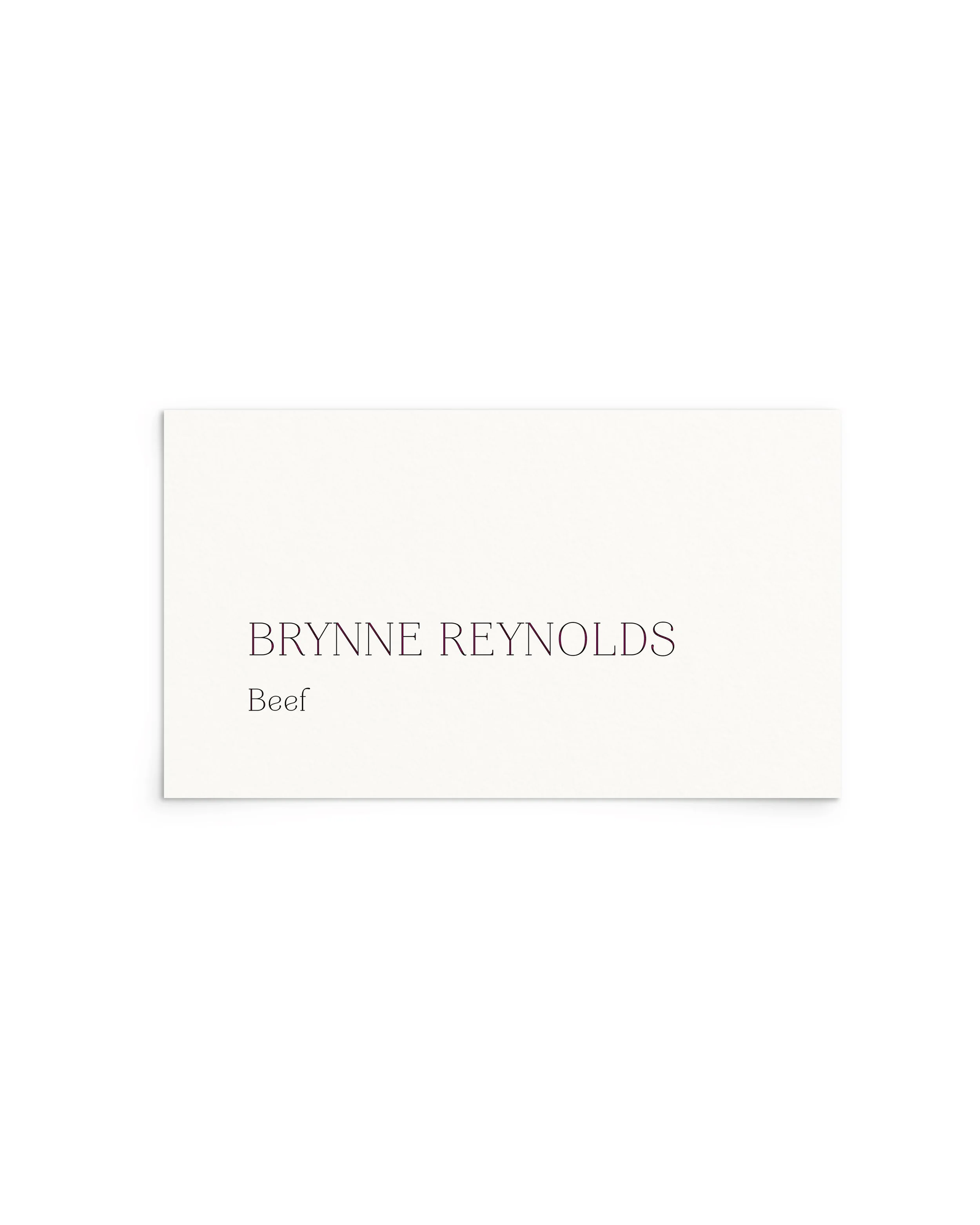 Brynne Place Cards