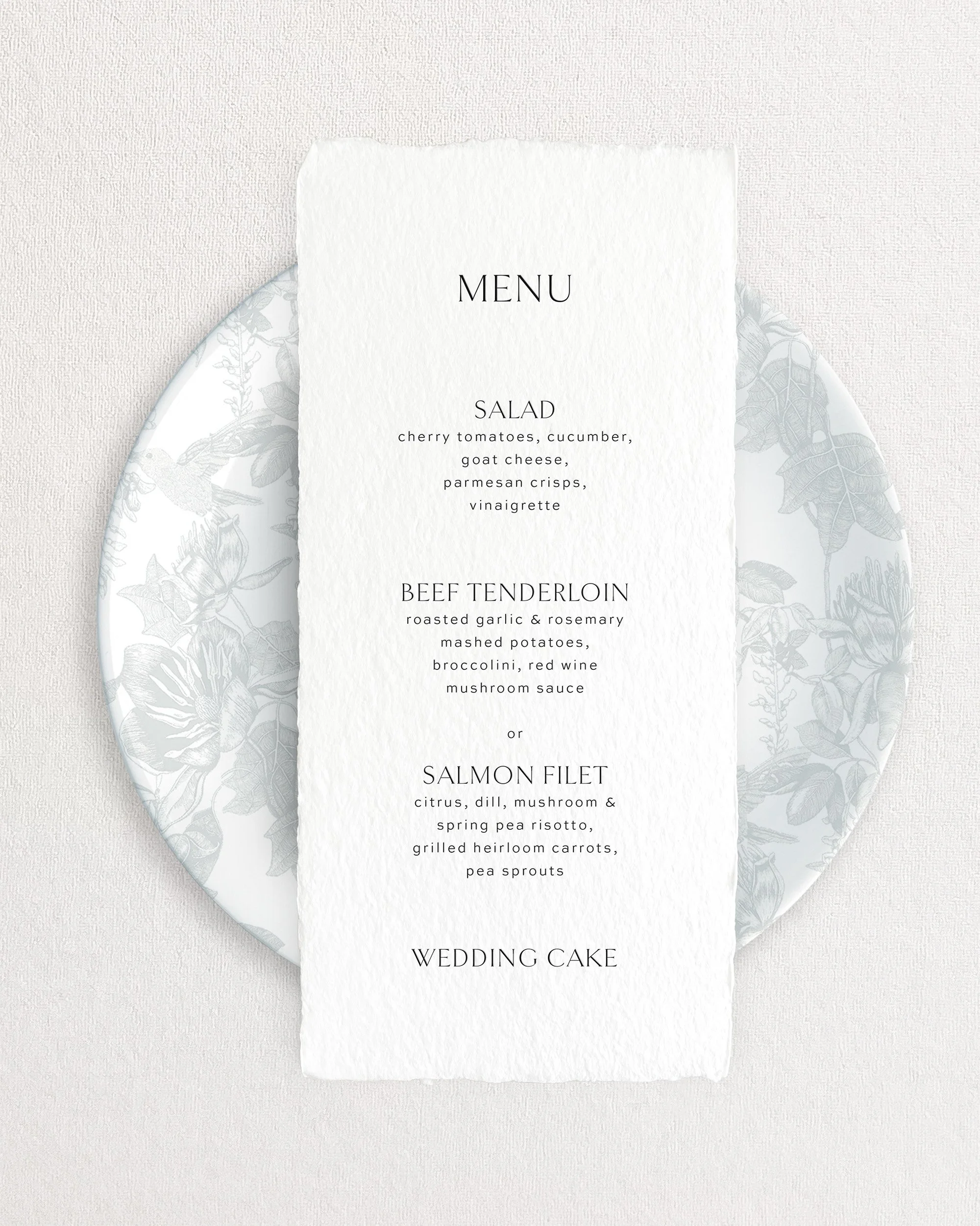 Charlotte handmade menus.jpg