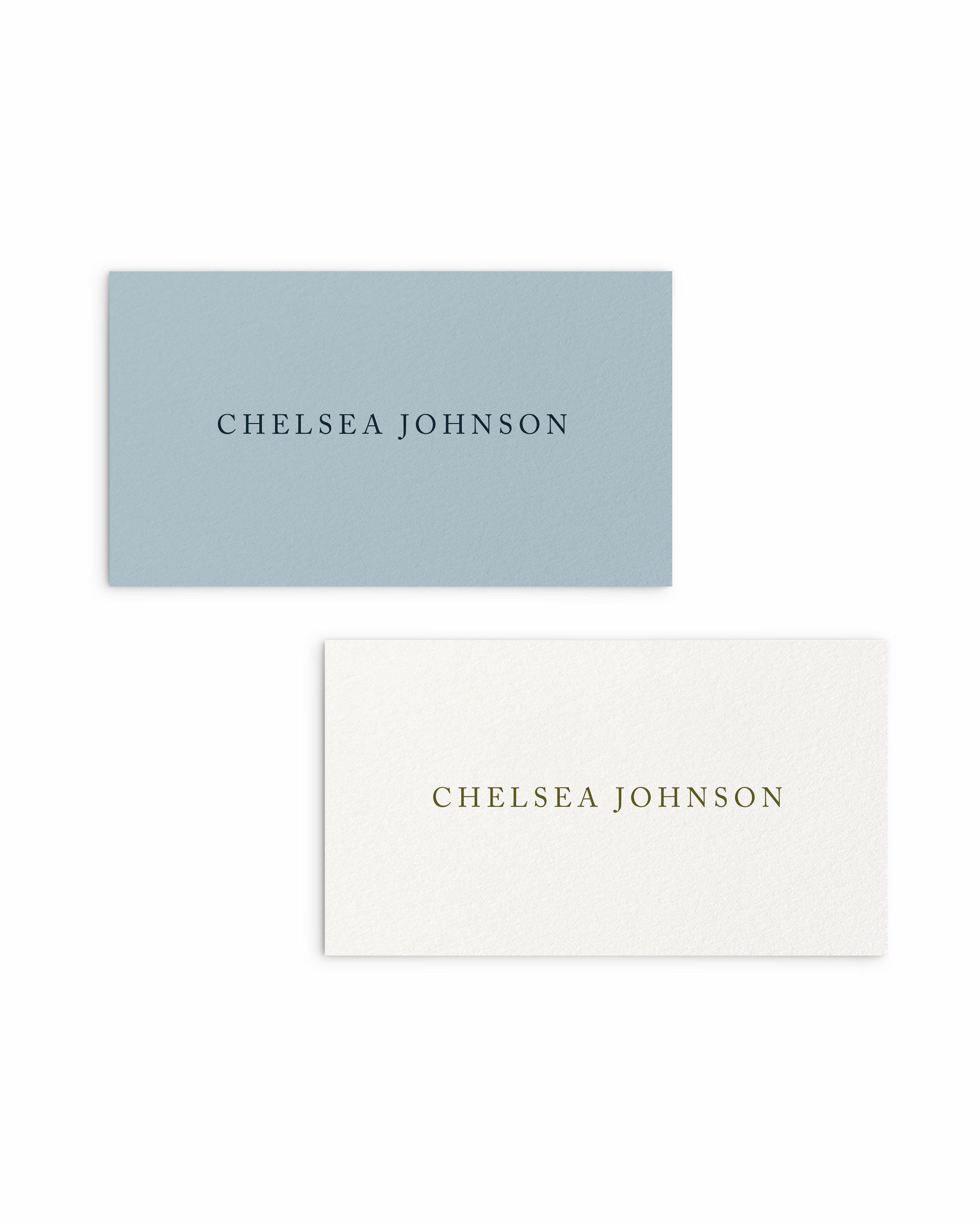 Chelsea Place Cards