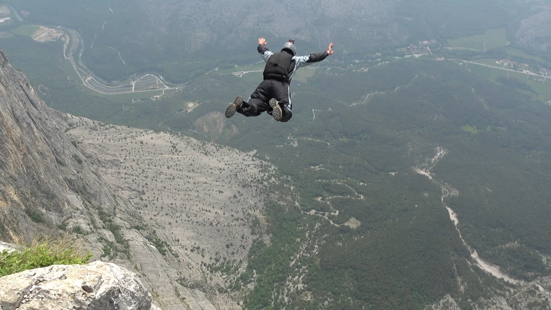 BASE jumping student exiting Monte Brento.jpeg