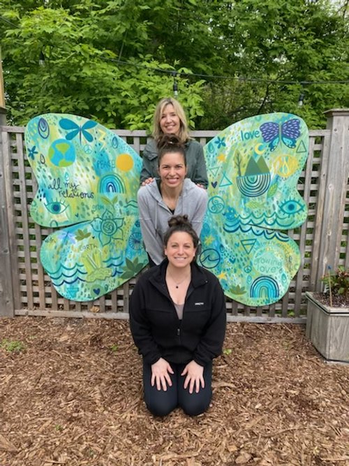   Butterfly Mural Commissioned by Ripple Creative for Growing Love Children’s Garden  