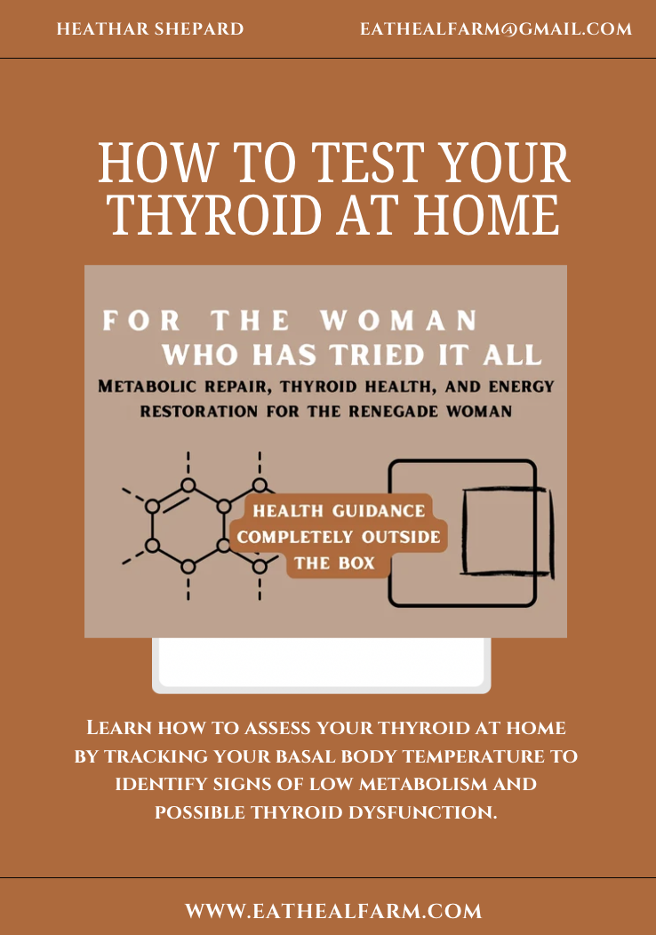 Learn to track and test your thyroid at home to understand your metabolic health