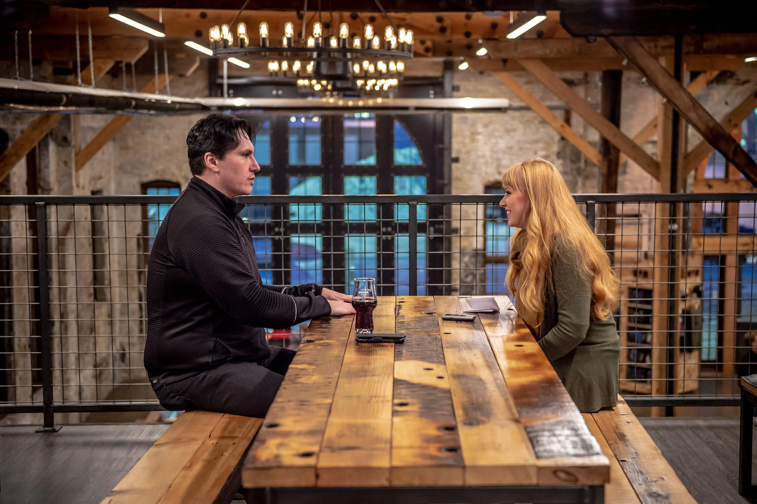 Having a Beer with Travis Hopkins