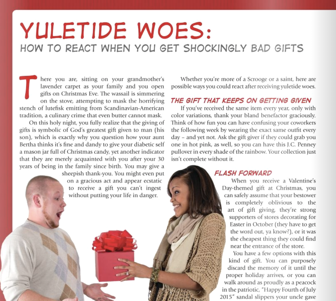 Yuletide Woes: How to React When You Get Shockingly Bad Gifts
