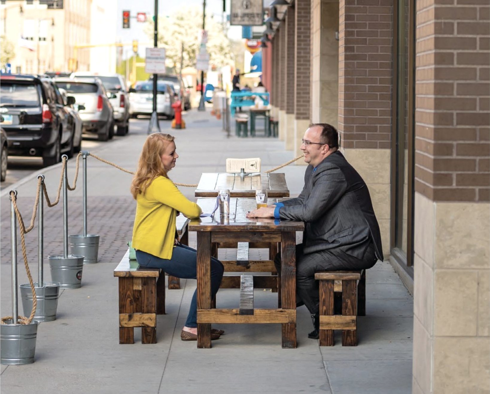 Having a Beer with Chad Olson