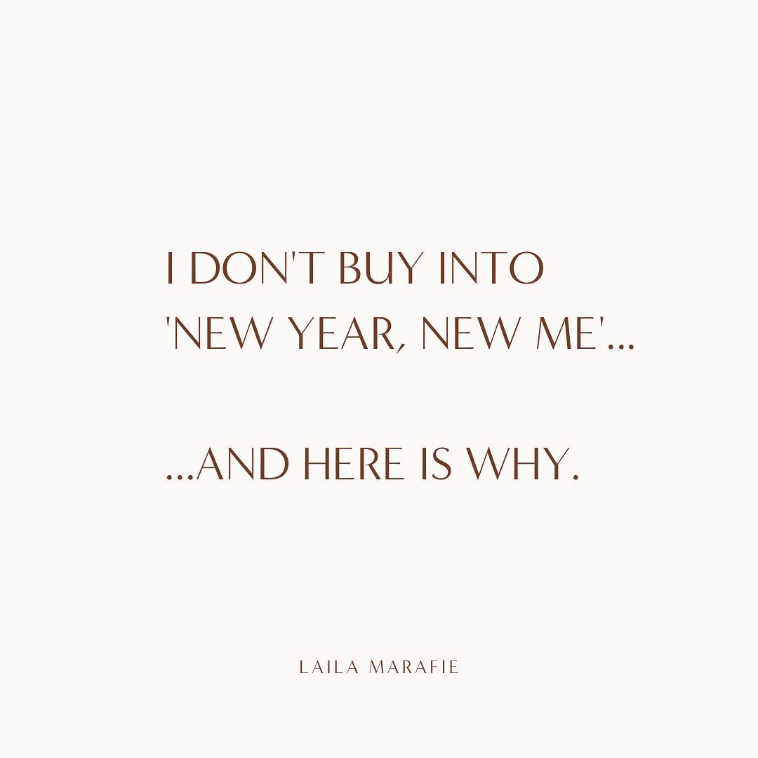 Rather than asking &quot;what about myself do i want to change this year?&quot;

Ask &quot;how would i like to feel this year?&quot;