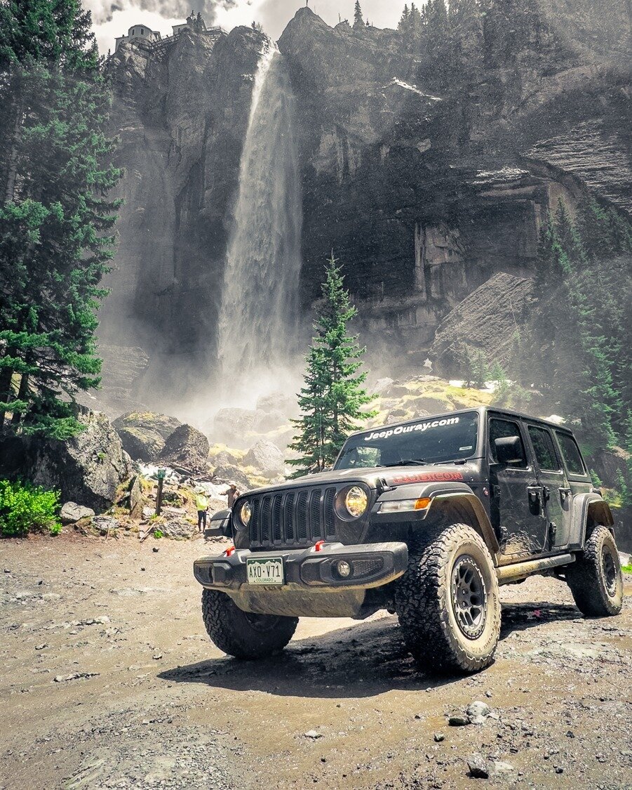 Waterfalls are beginning to run, and what better way to explore them than with Jeep Ouray? 

 #waterfalls #jeep #beginning #run #explore #betterway #ouray #ouraycolorado #jeeplife