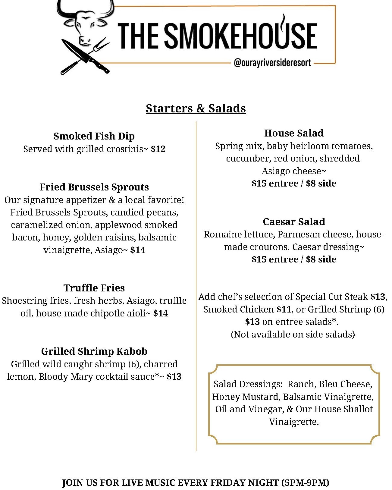 Join Chef Rene this weekend for our expanded summer hours and new menu!  Our Smokehouse is open Thursday-Sundays starting at 5 pm each day. 

#ouray #ouraycolorado #bbq #smokehouse