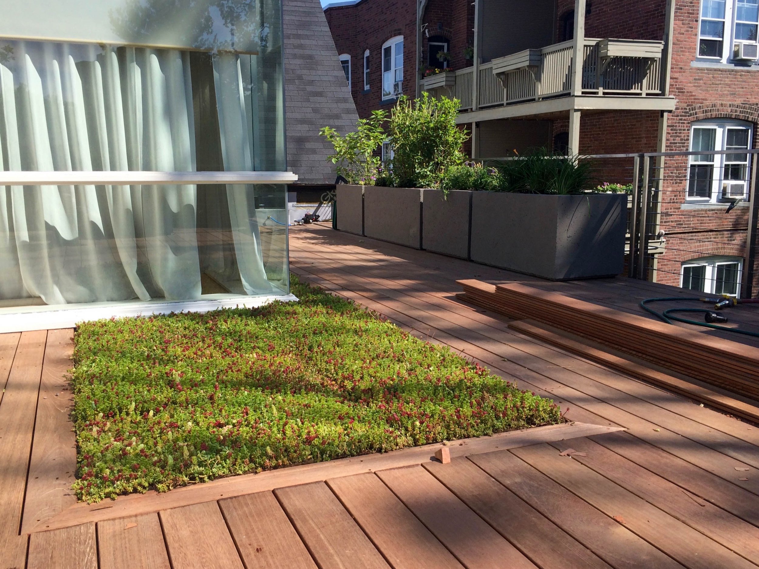 Rooftop Yoga Deck — Recover Green Roofs